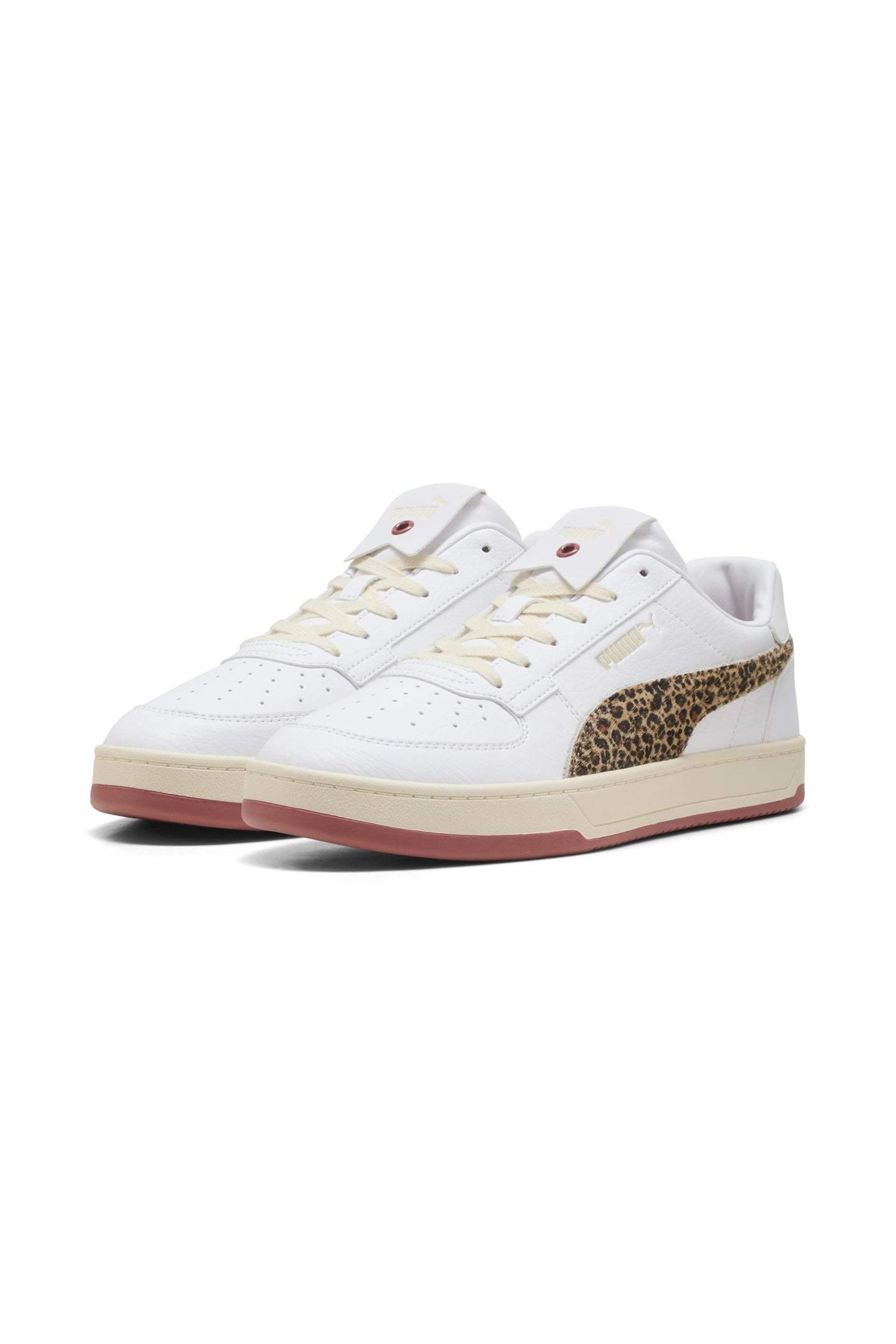 PUMA CAVEN 2.0 ANIMAL FLAIR WHITE-TOASTED ALMOND-EXOTIC RED 2
