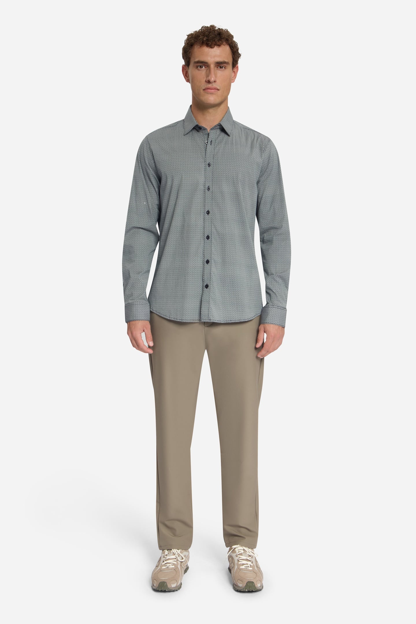 SHIRT STRETCH ALLOVER PRINTED DARK NIGHT 3