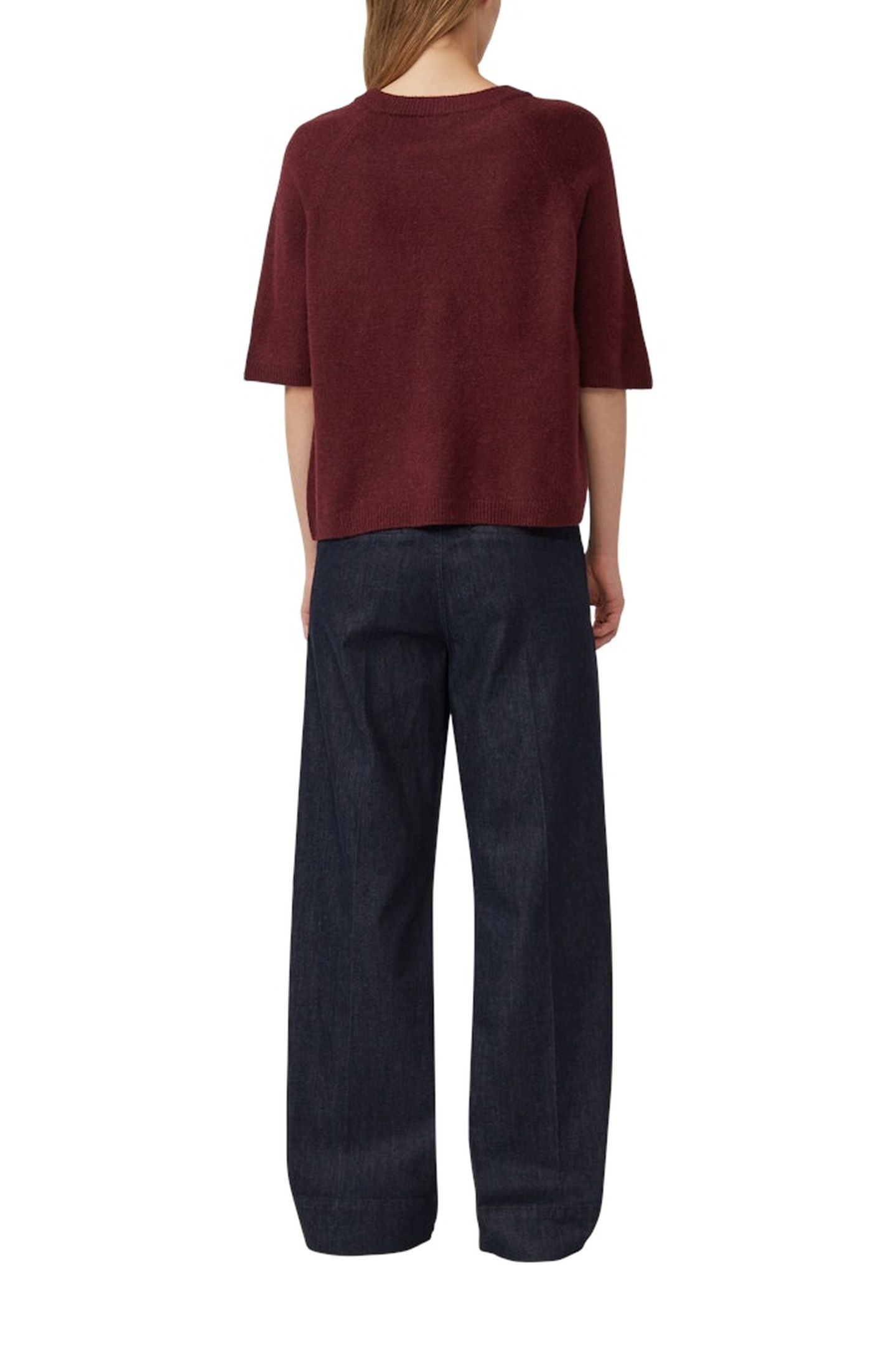 S.OLIVER PULLOVER BURGUNDY 3