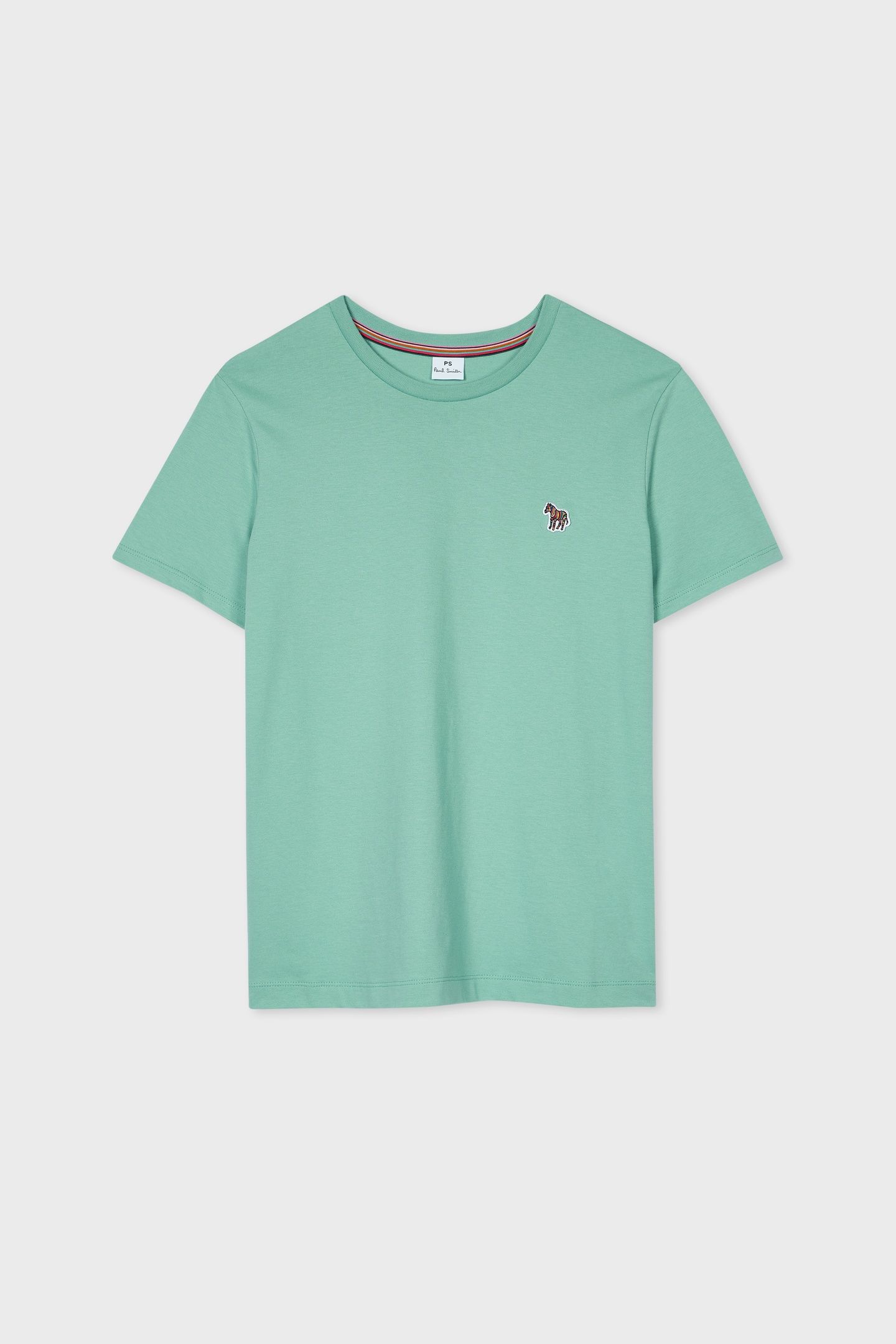 WOMENS SPECIAL ZEBRA T-SHIRT PETROL BLUE 2