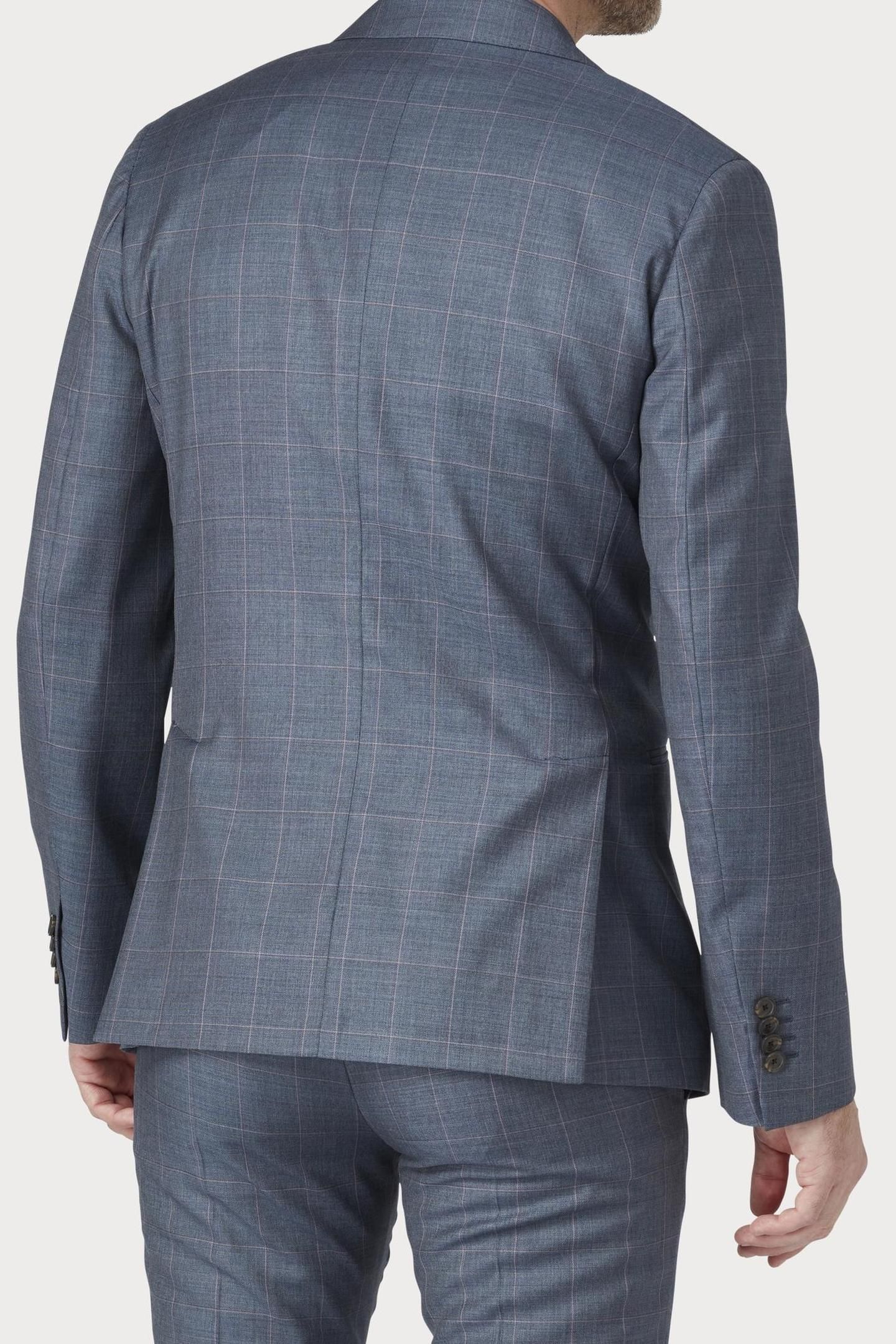GENTS 2 BTN JACKET GREYISH BLUE 2