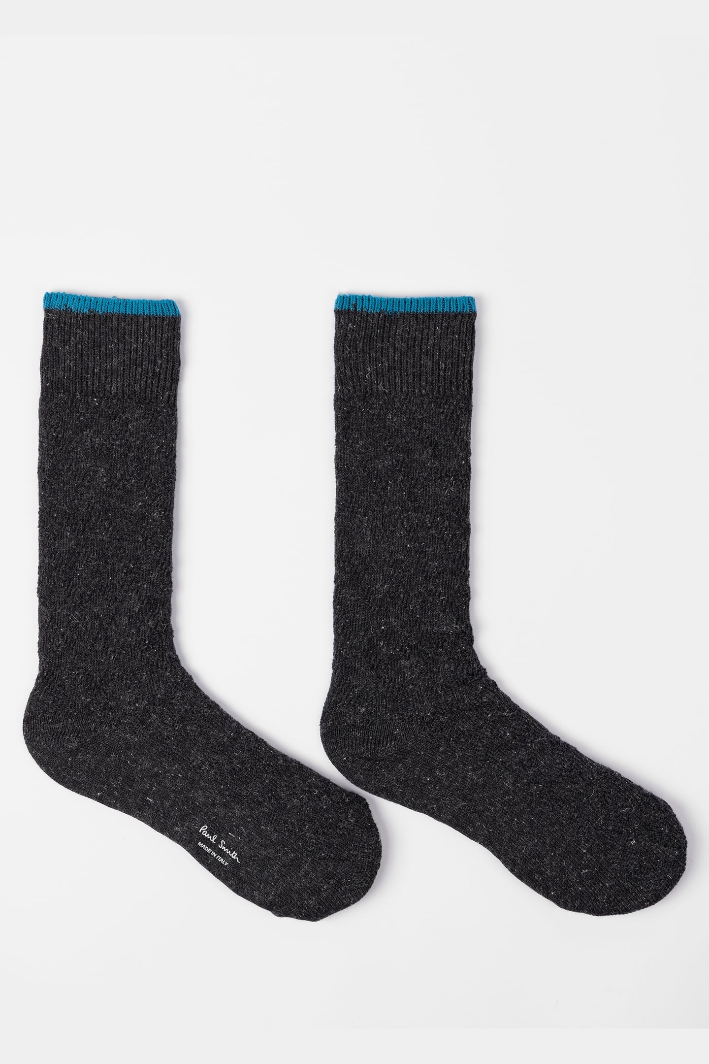 MEN SOCK EDWARD TEXTURE BLACK 2