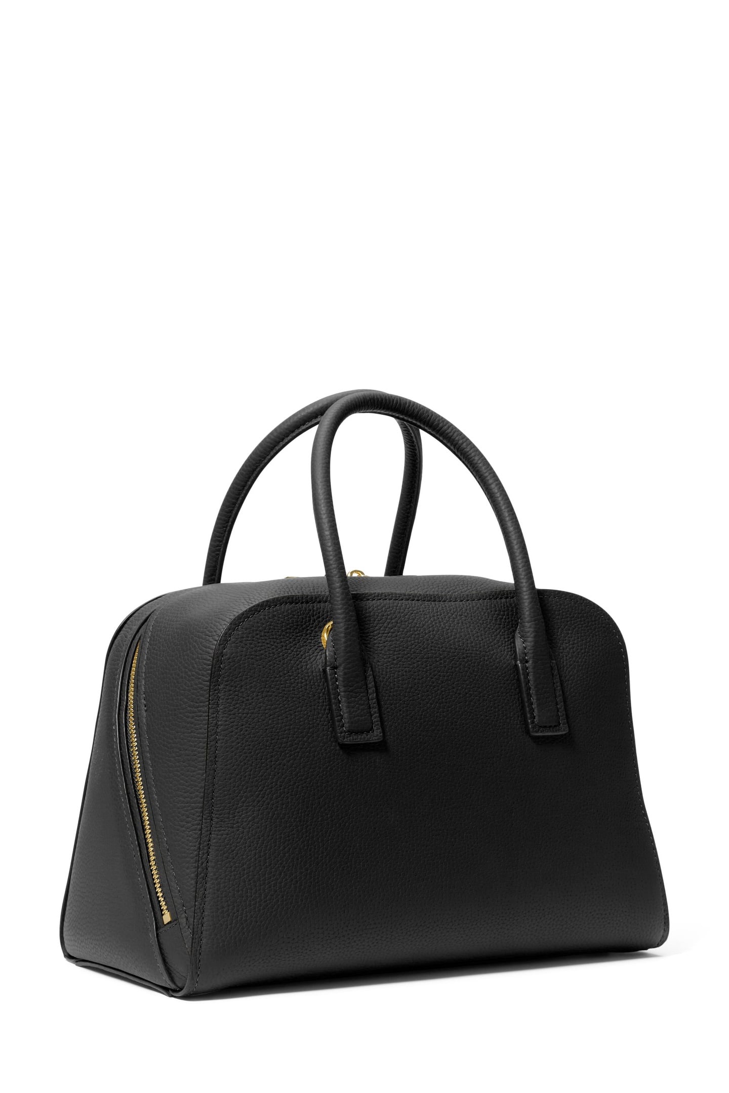 MEDIUM ZIP SATCHEL BLACK 3