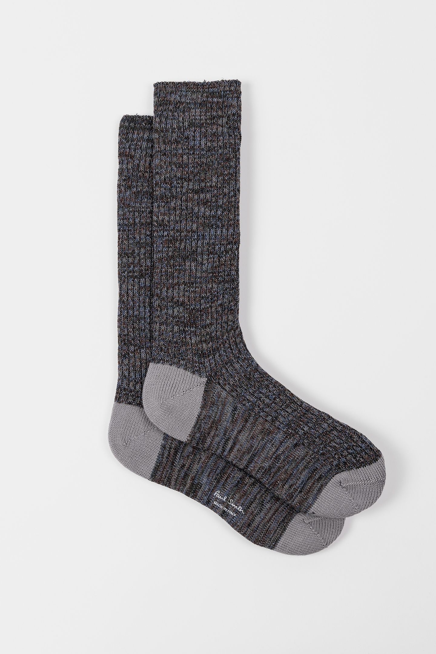 MEN SOCK HECTOR CHUNKY SLATE 4