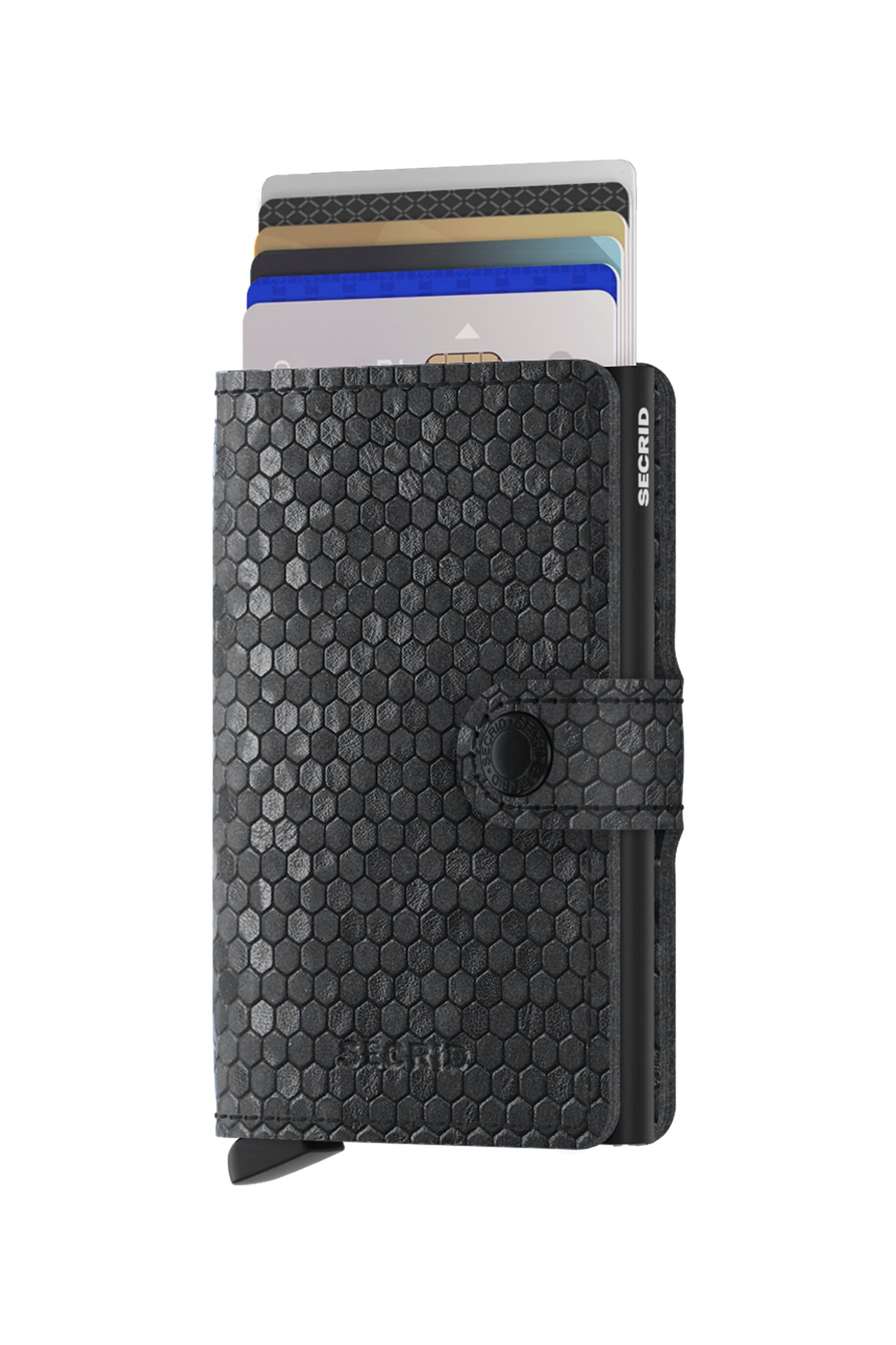 UNISEX MINIWALLET HEXAGON BLACK 2