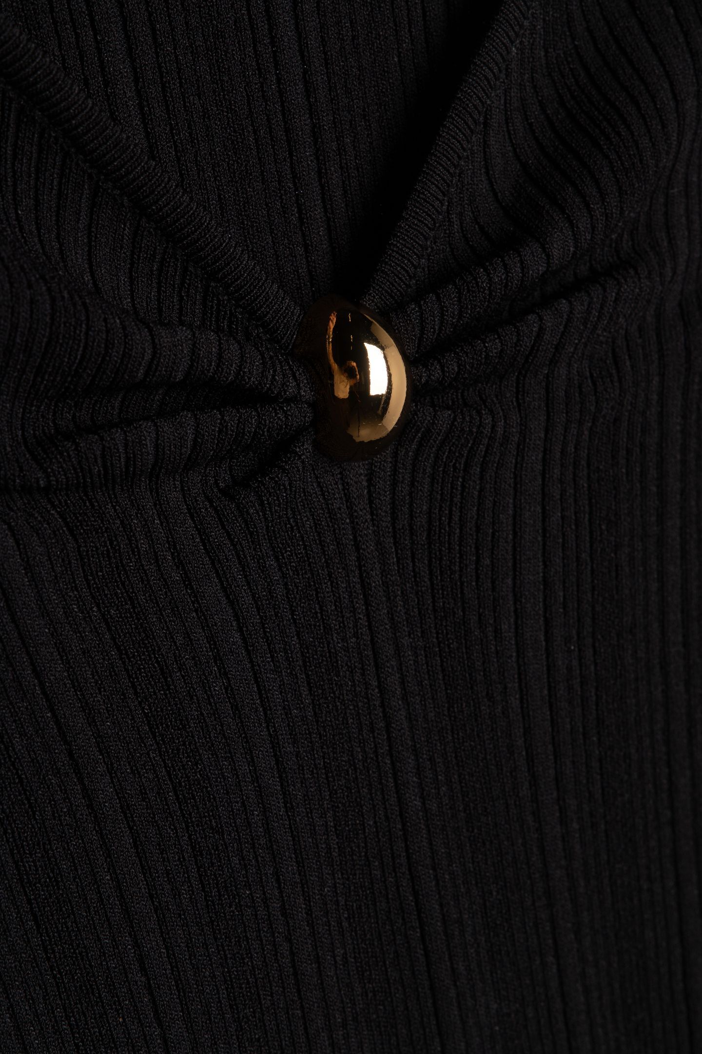 KATHLEEN SS RIBBED T JET BLACK A996 4