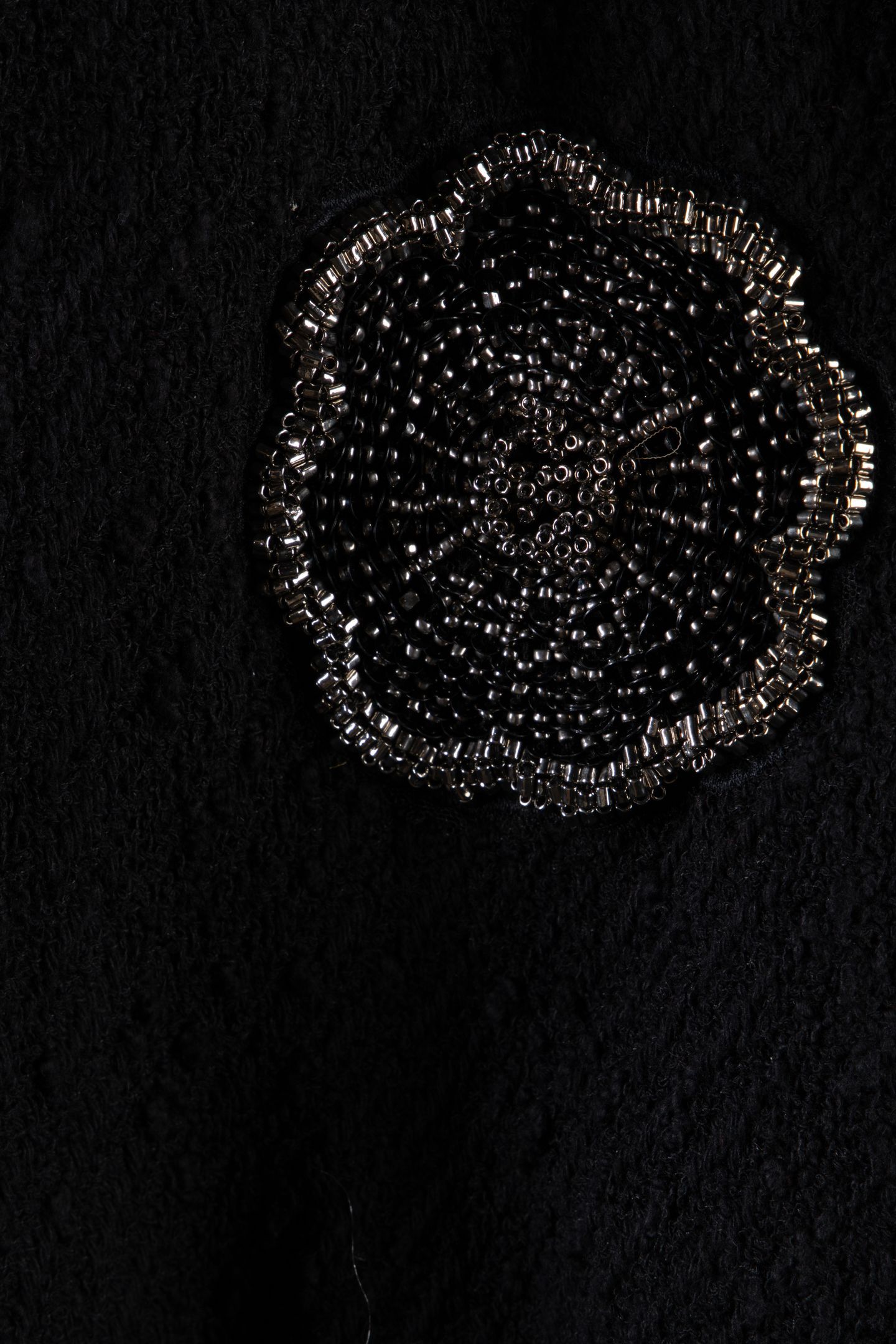 PA TINDRA TWEED JACKET BLACK 4