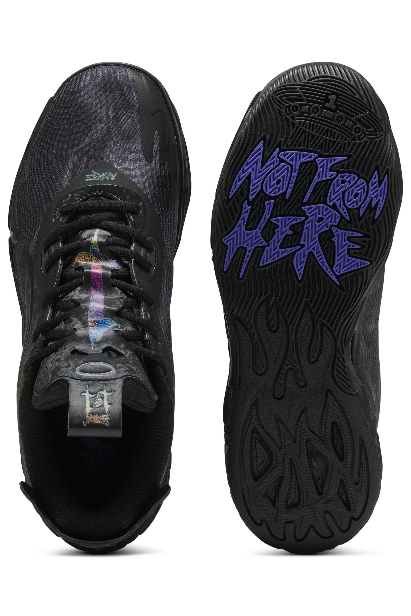 UNISEX MB.04 LO TEAM BLACK-DARK AMETHYST 8