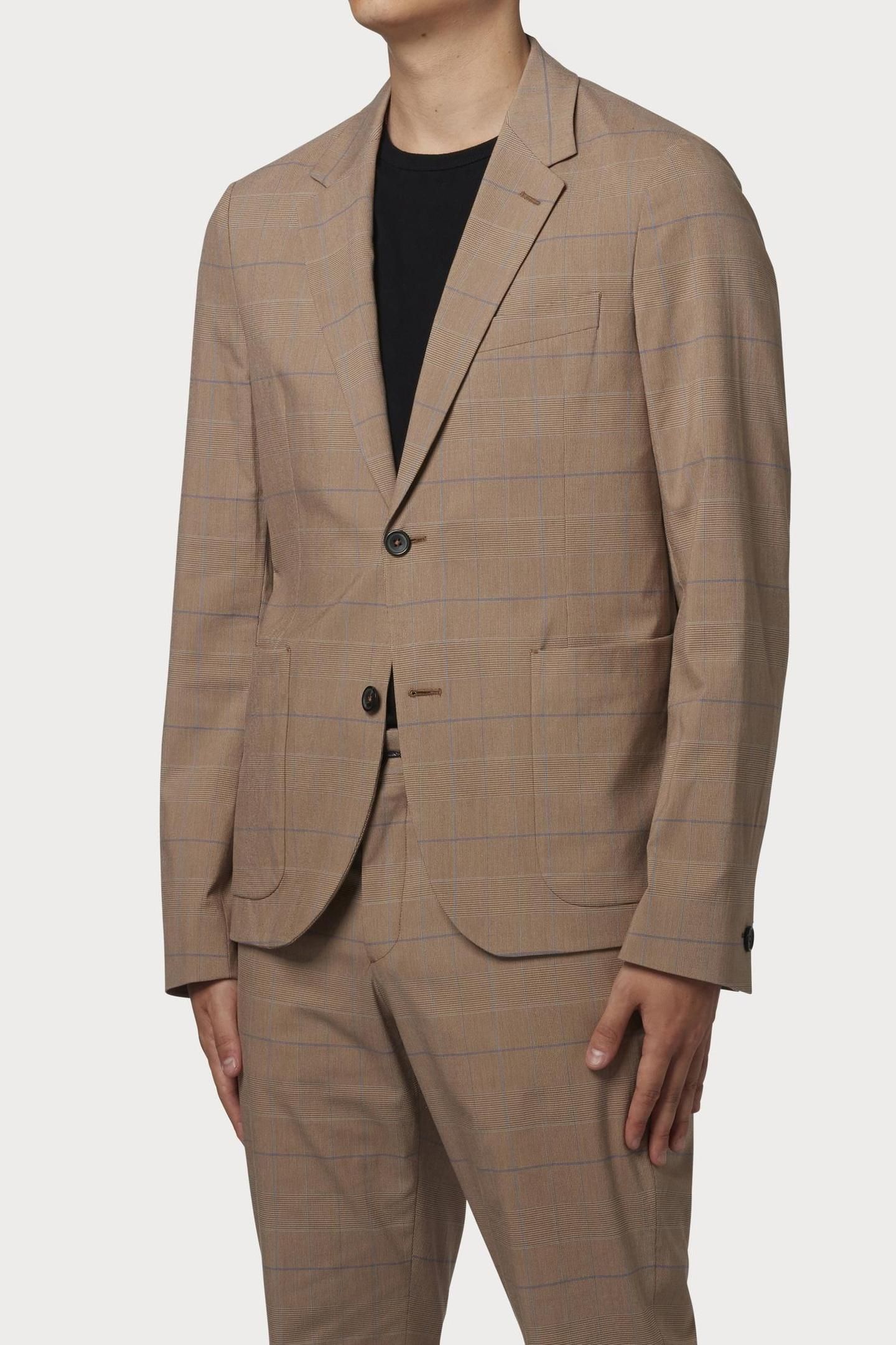 MENS JACKET UNLINED TAN 2