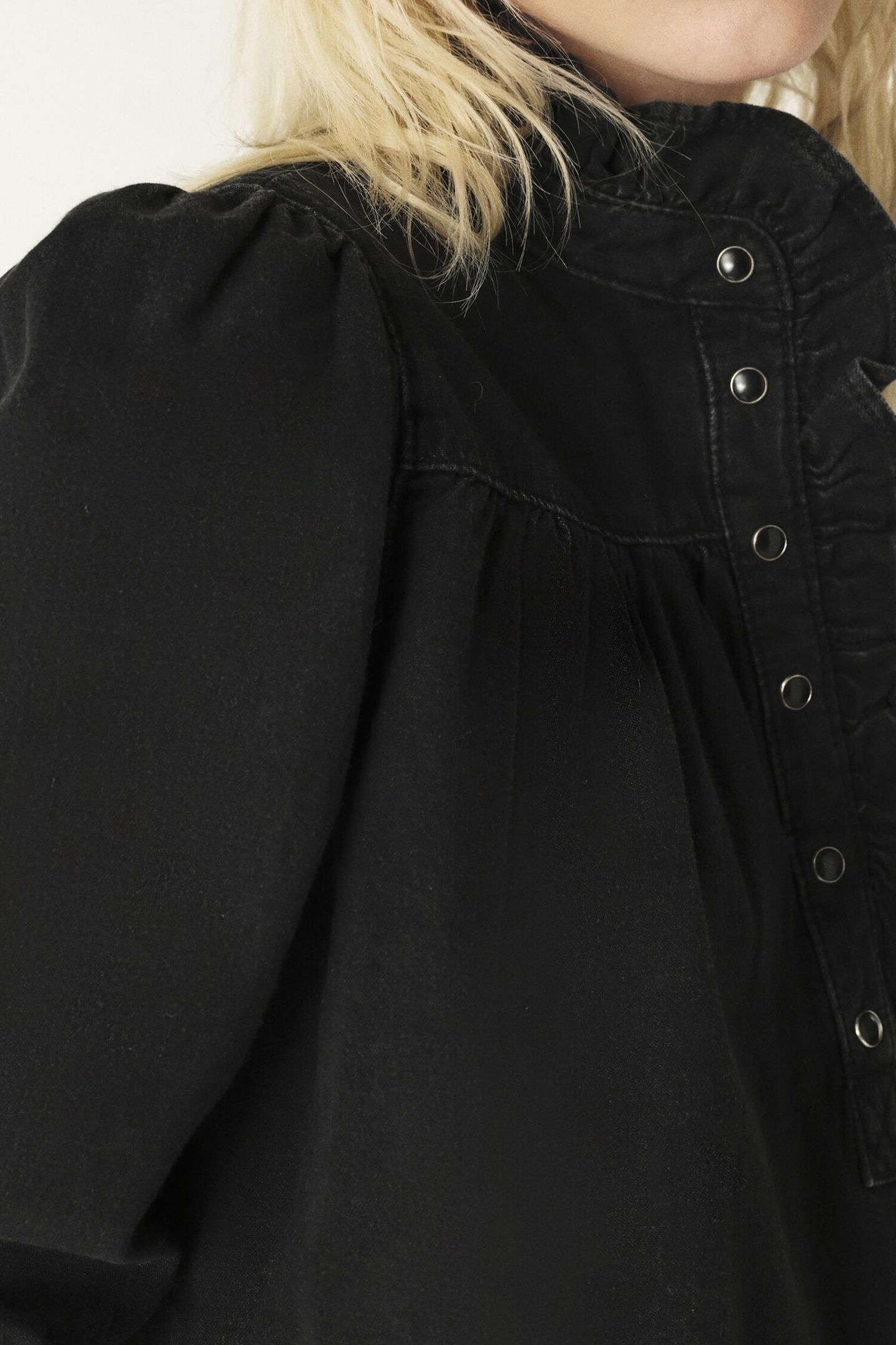 LONG SLEEVES BLOUSE BLACK 8