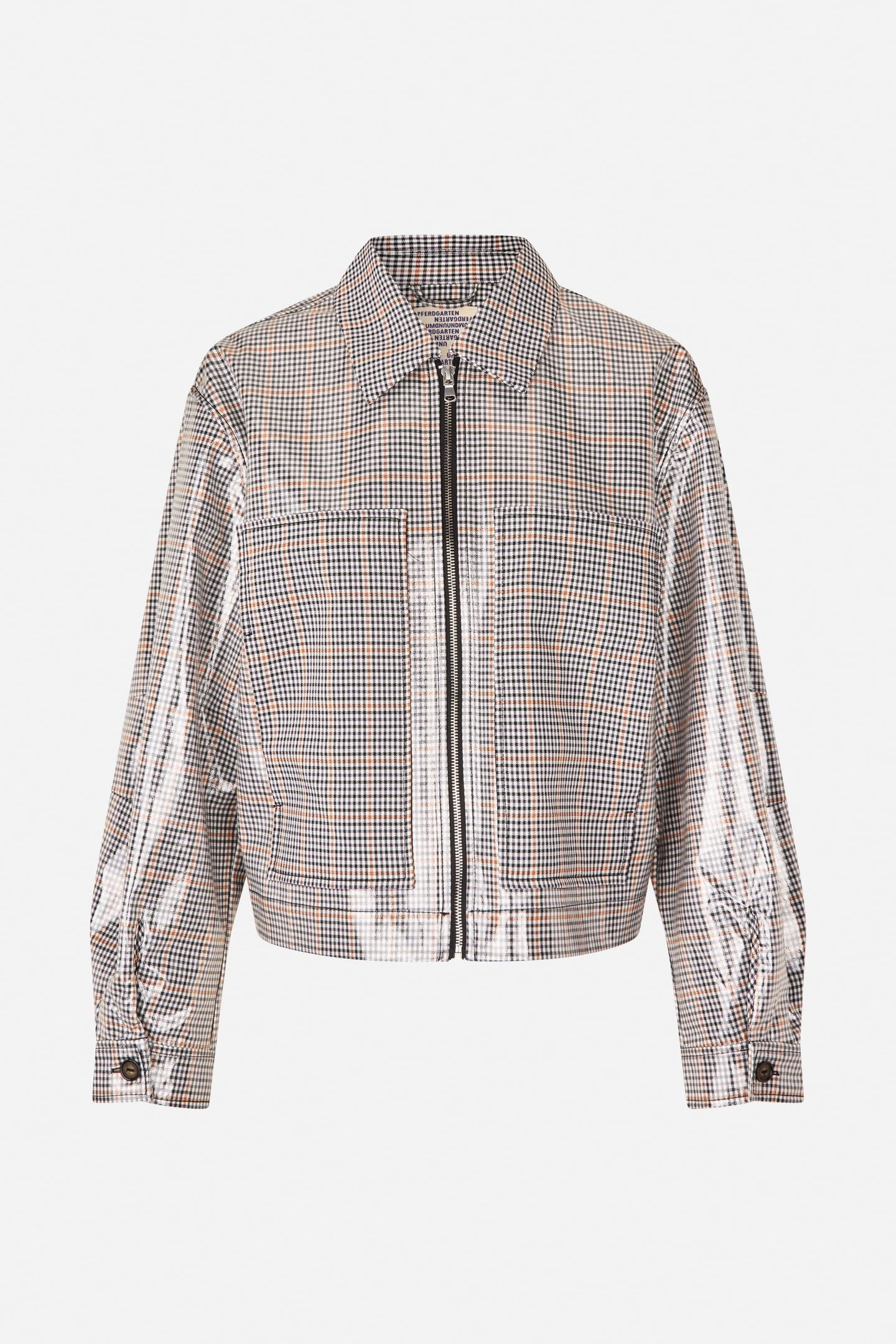 BATHILDE JACKET GREY WALLSTREET CHECK 4