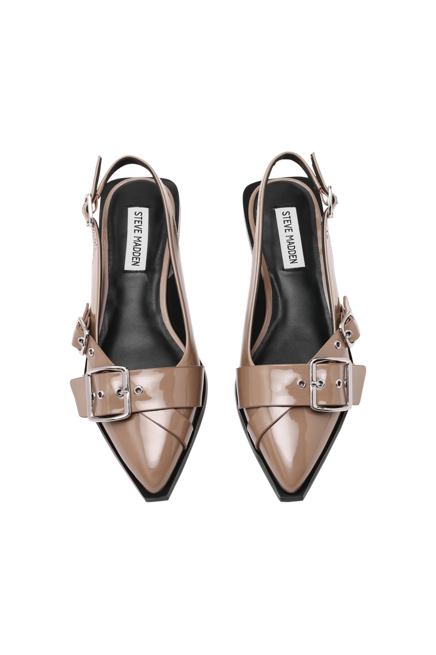 GREZLY PUMPS TAUPE PATENT 4