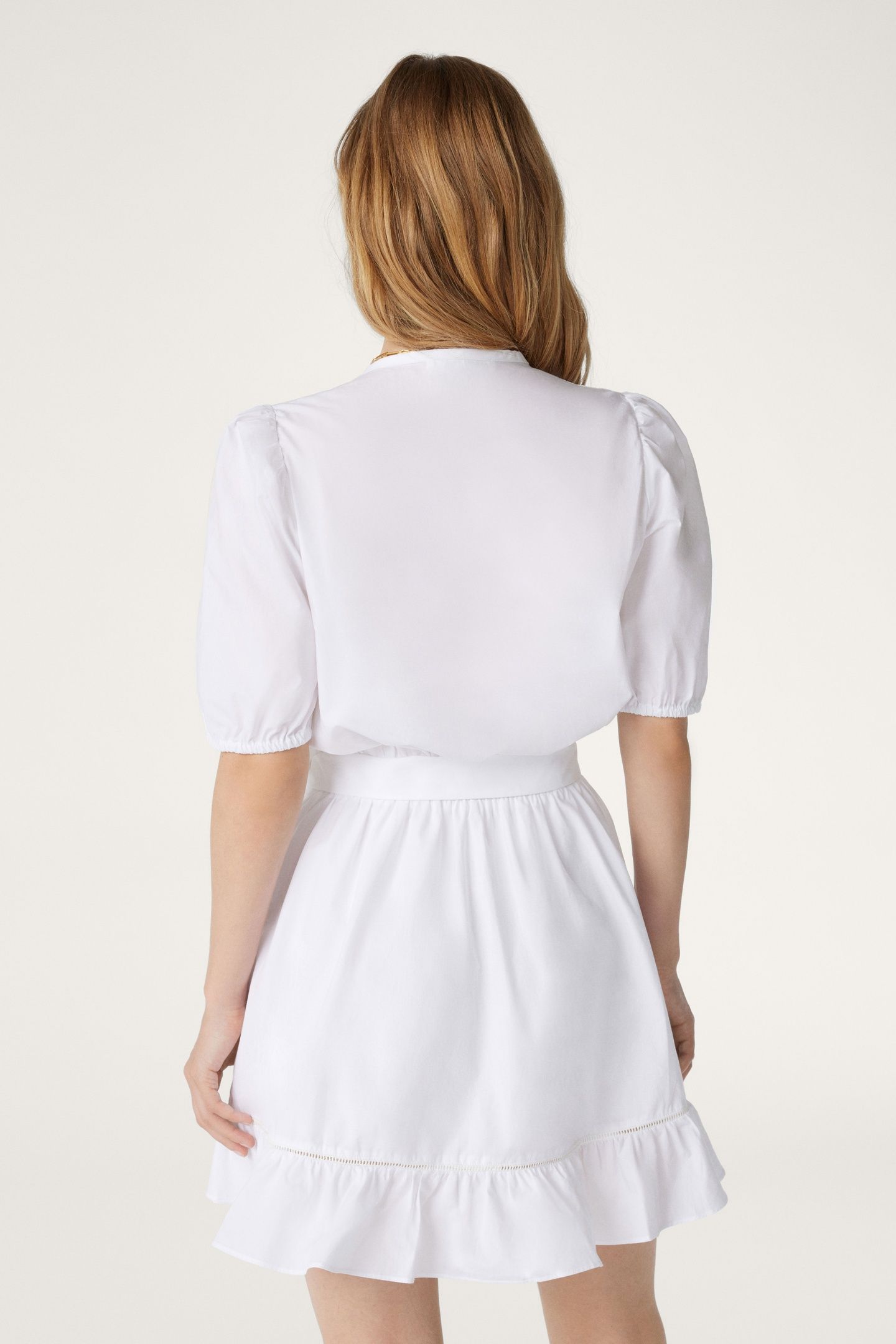 MINI DRESS BLANC 2