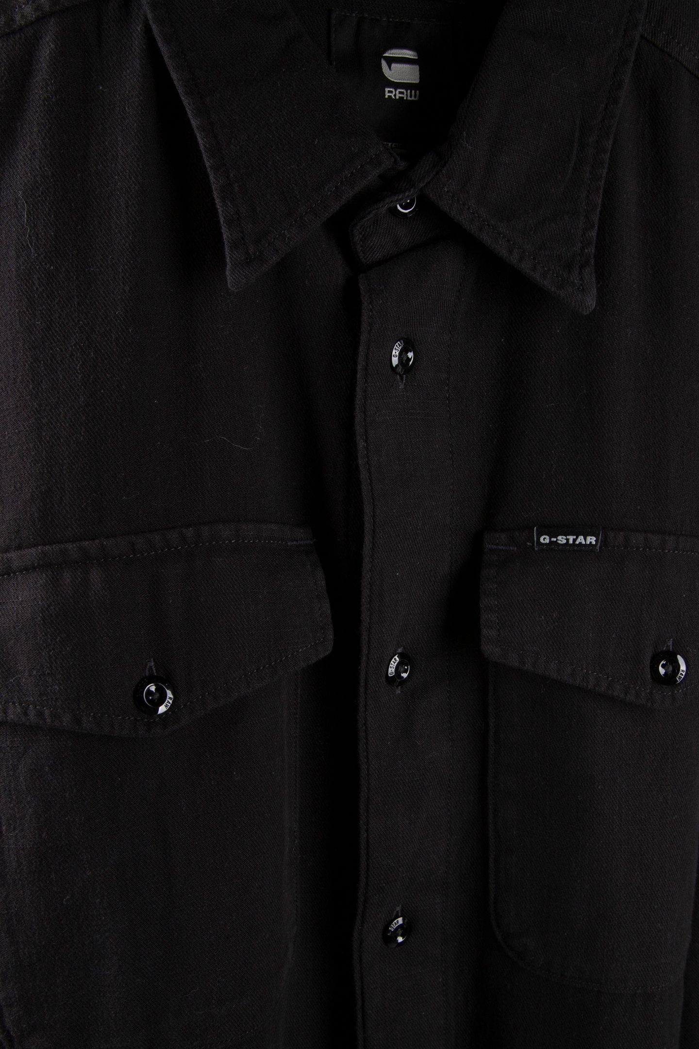 MARINE SLIM SHIRT BLACK 5