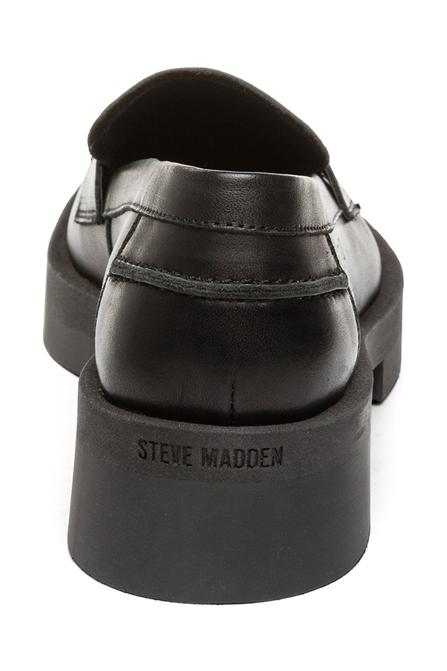 MARINA FLAT SHOES BLACK LEATHER 4
