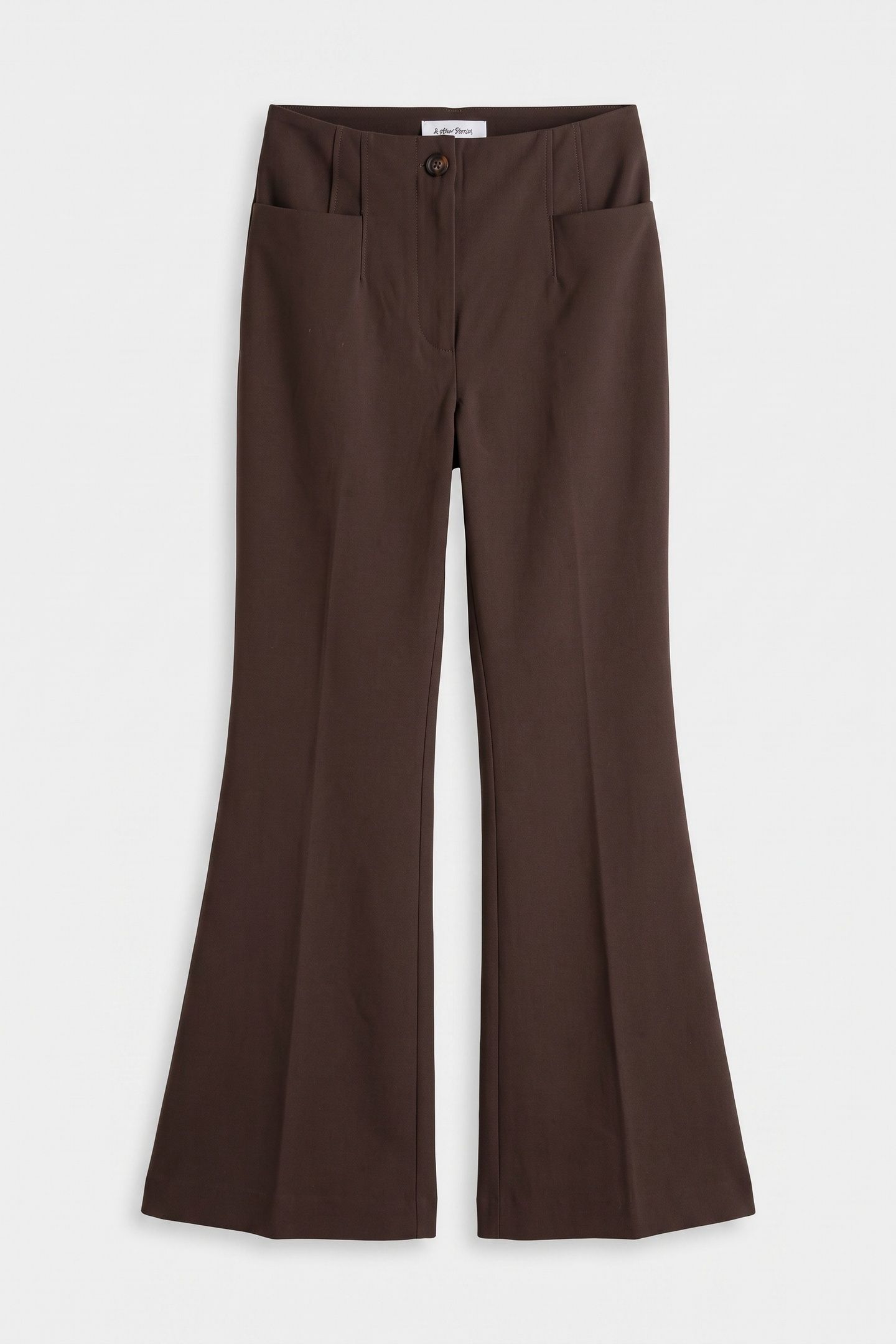 VE DOLORES TROUSER BROWN 3