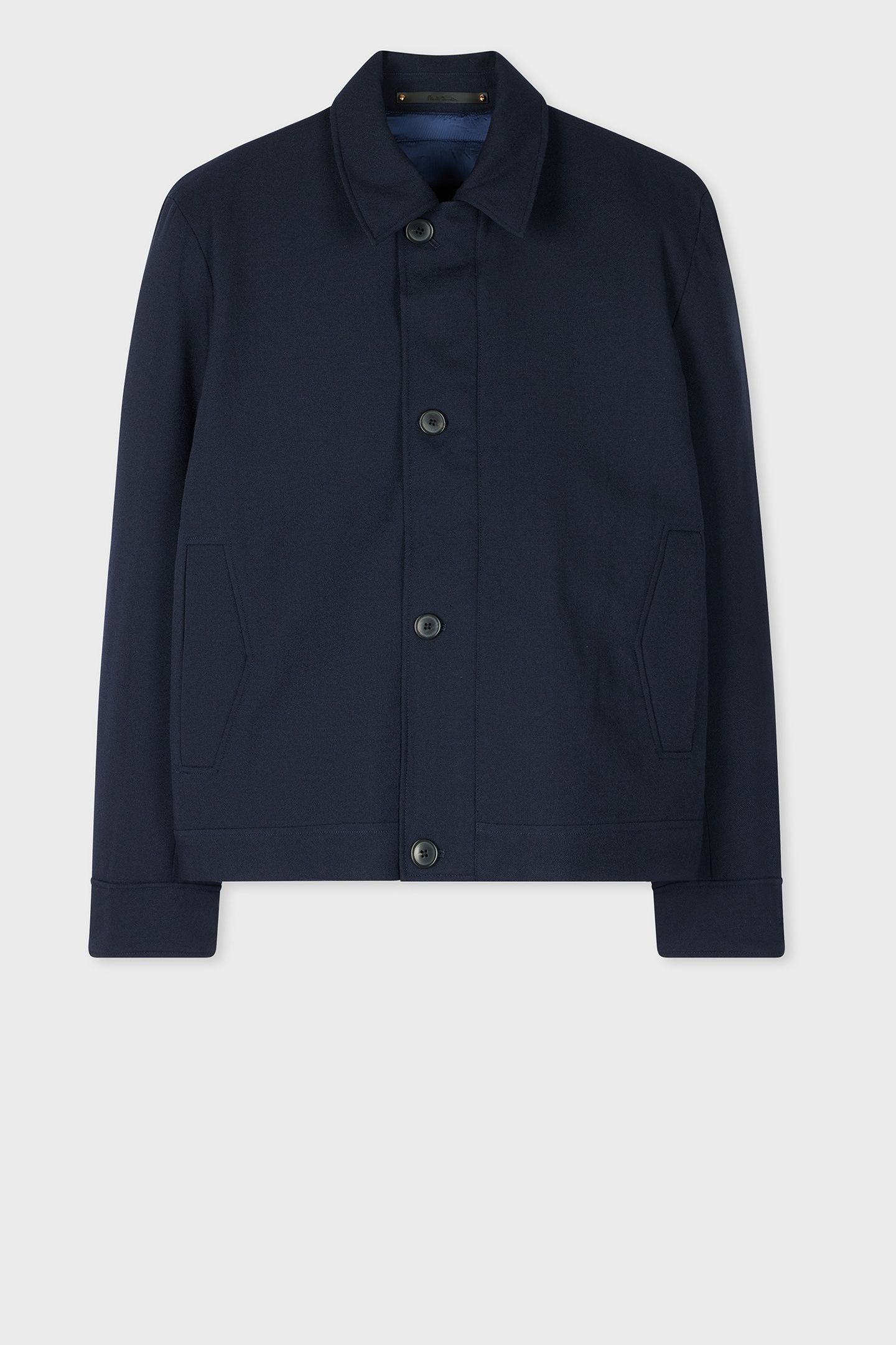 MENS WADDED HARRINGTON JKT VERY DARK NAVY 3