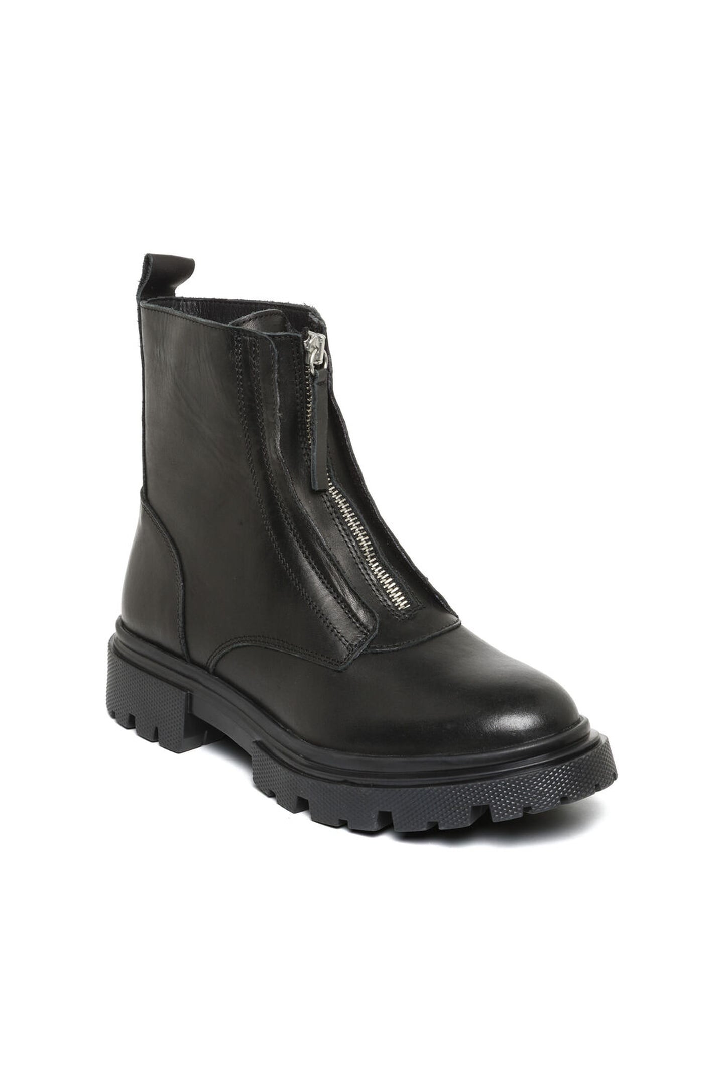 RILANA BOOTIES BLACK LEATHER 3