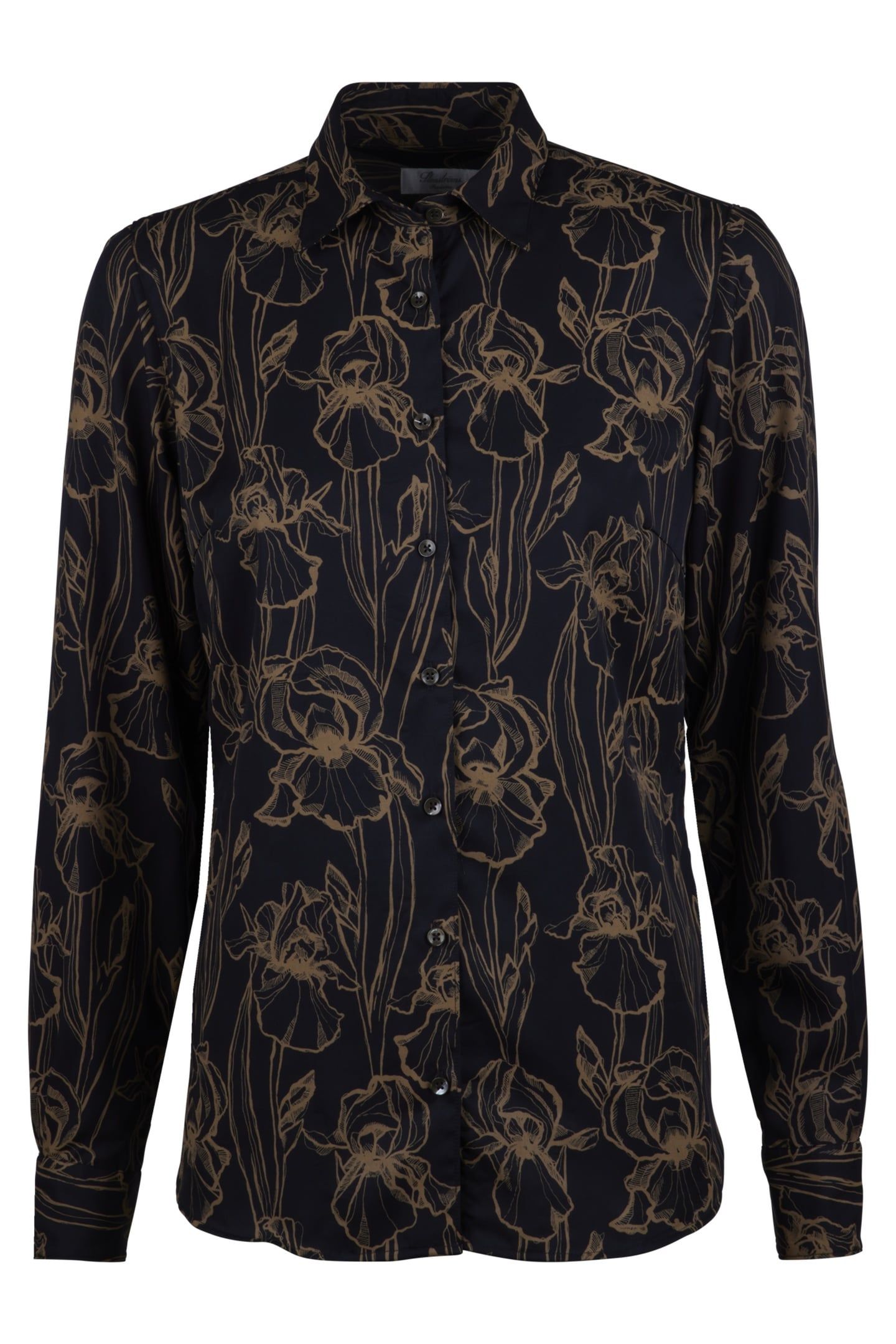 SOFIE,SHIRT BLACK PATTERN 1
