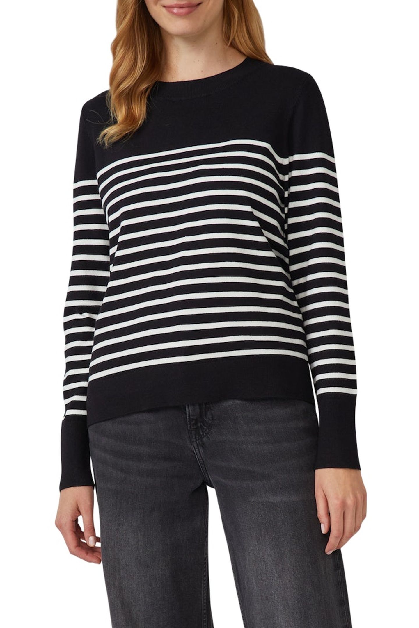 S.OLIVER PULLOVER BLACK 1