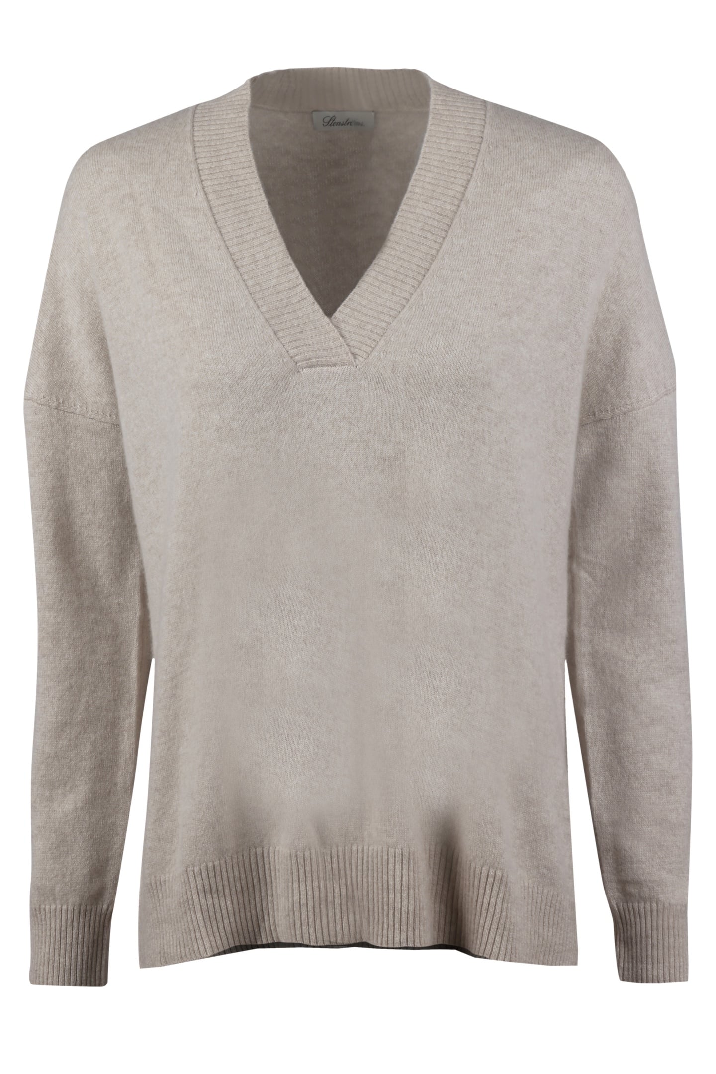 DUVET, V-NECK BEIGE 1