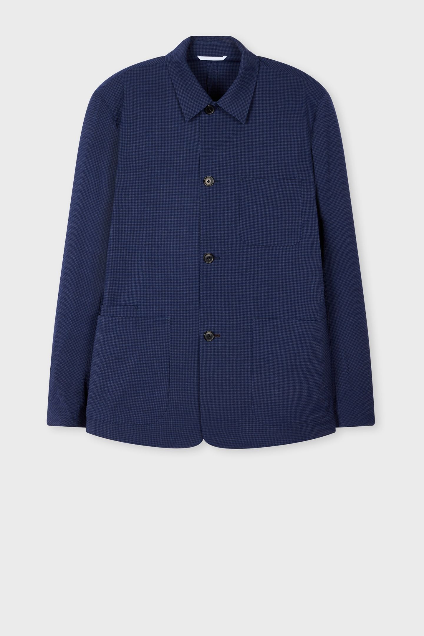 MENS 4BTN CASUAL JKT INKY BLUE 1