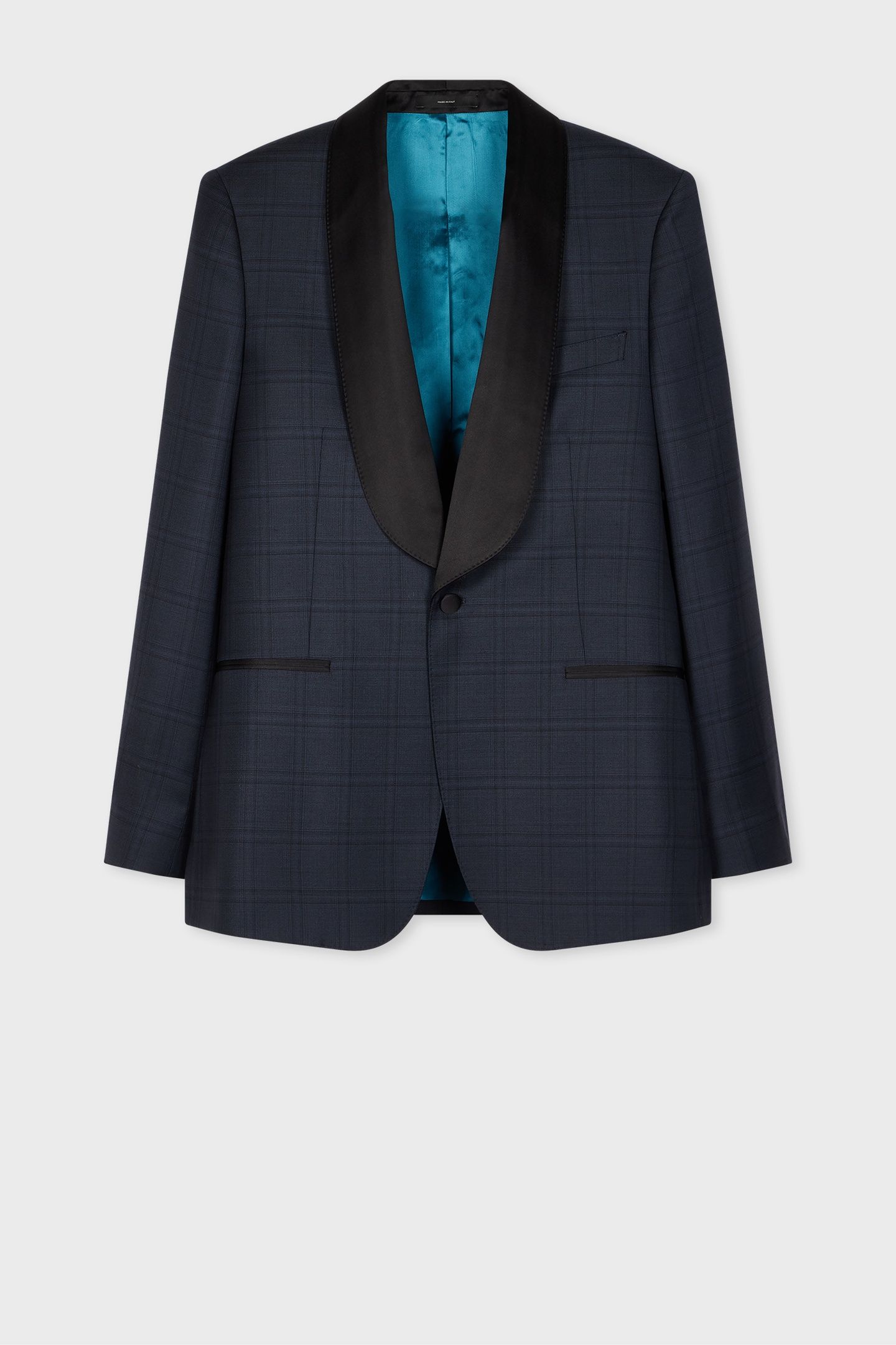 MENS TAILORED FIT 1 BTN JACKET VERY DARK NAVY 5