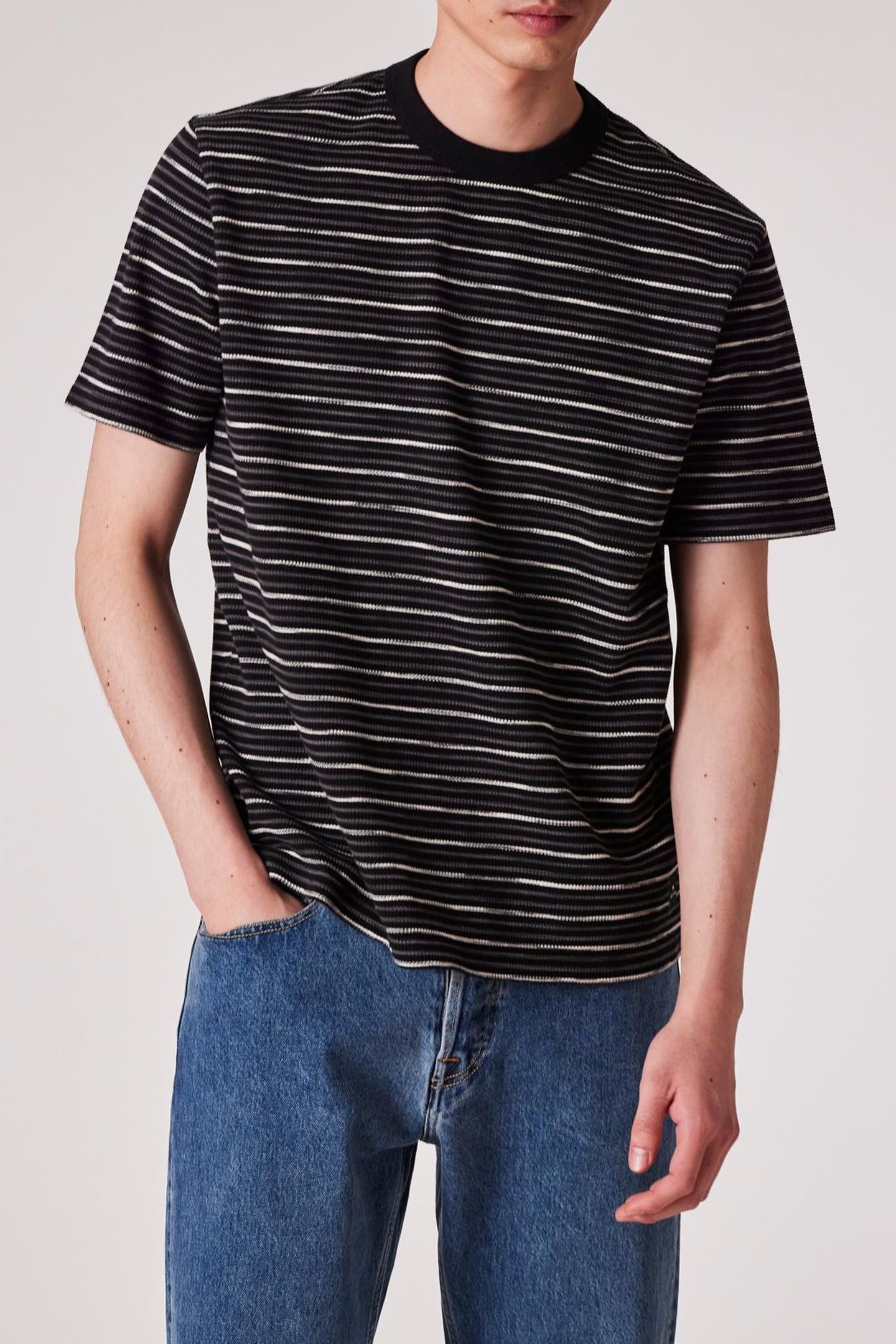 MENS REG FIT SS TSHIRT BLACK 1