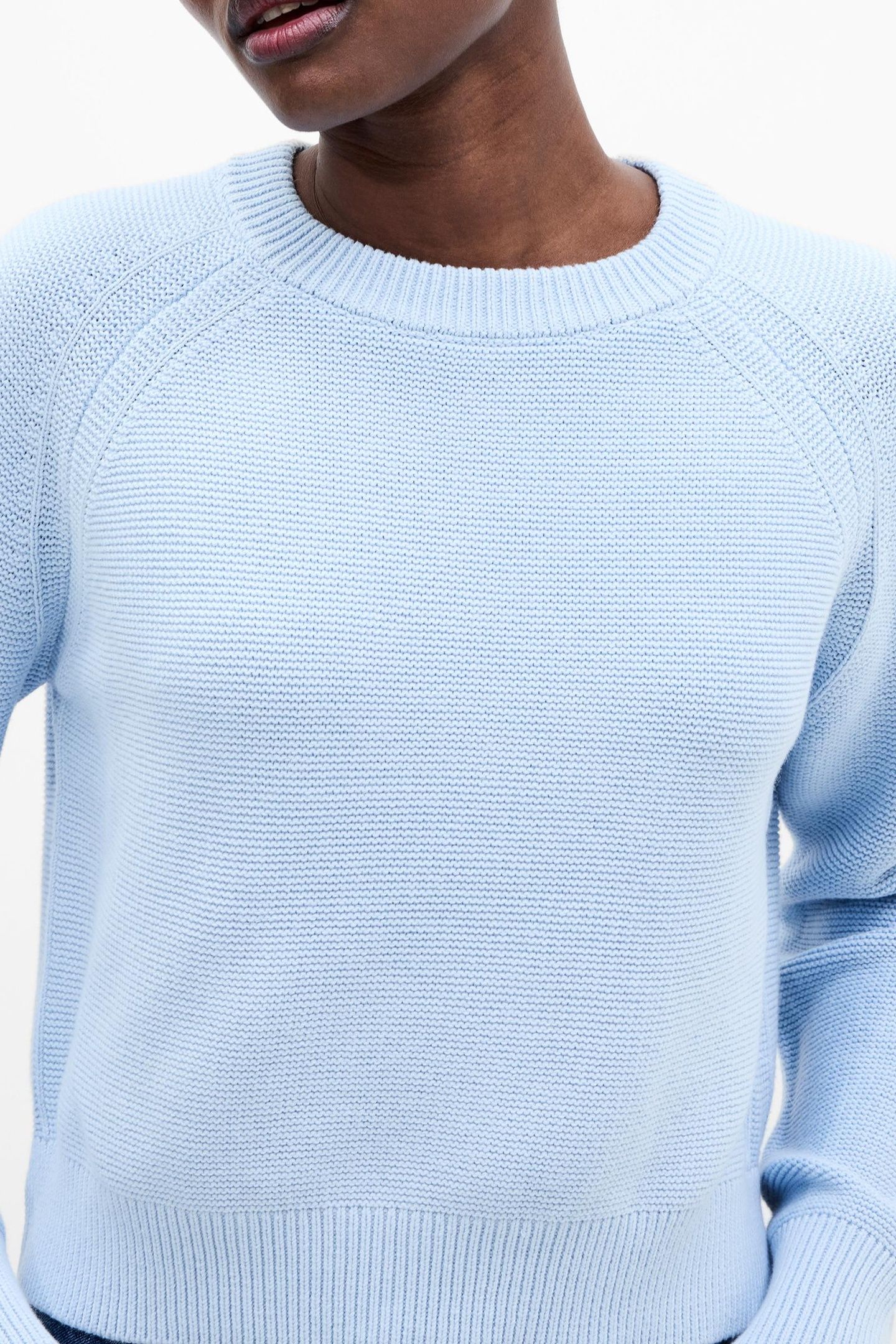 LILY MOZART CREW NK JUMPER ARCTIC BLUE ARCTIC BLUE 4