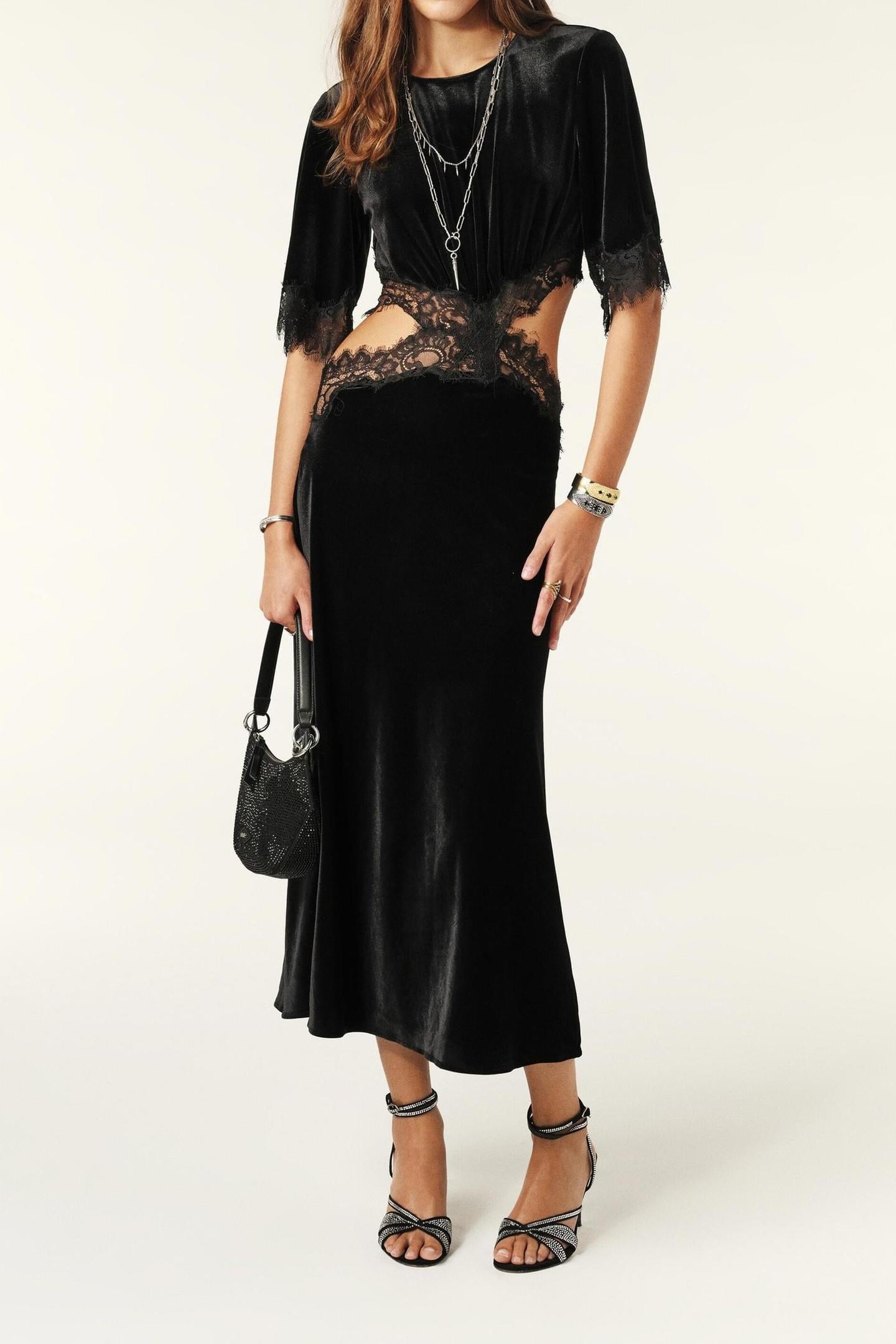 MID-LENGTH DRESS BLACK 1