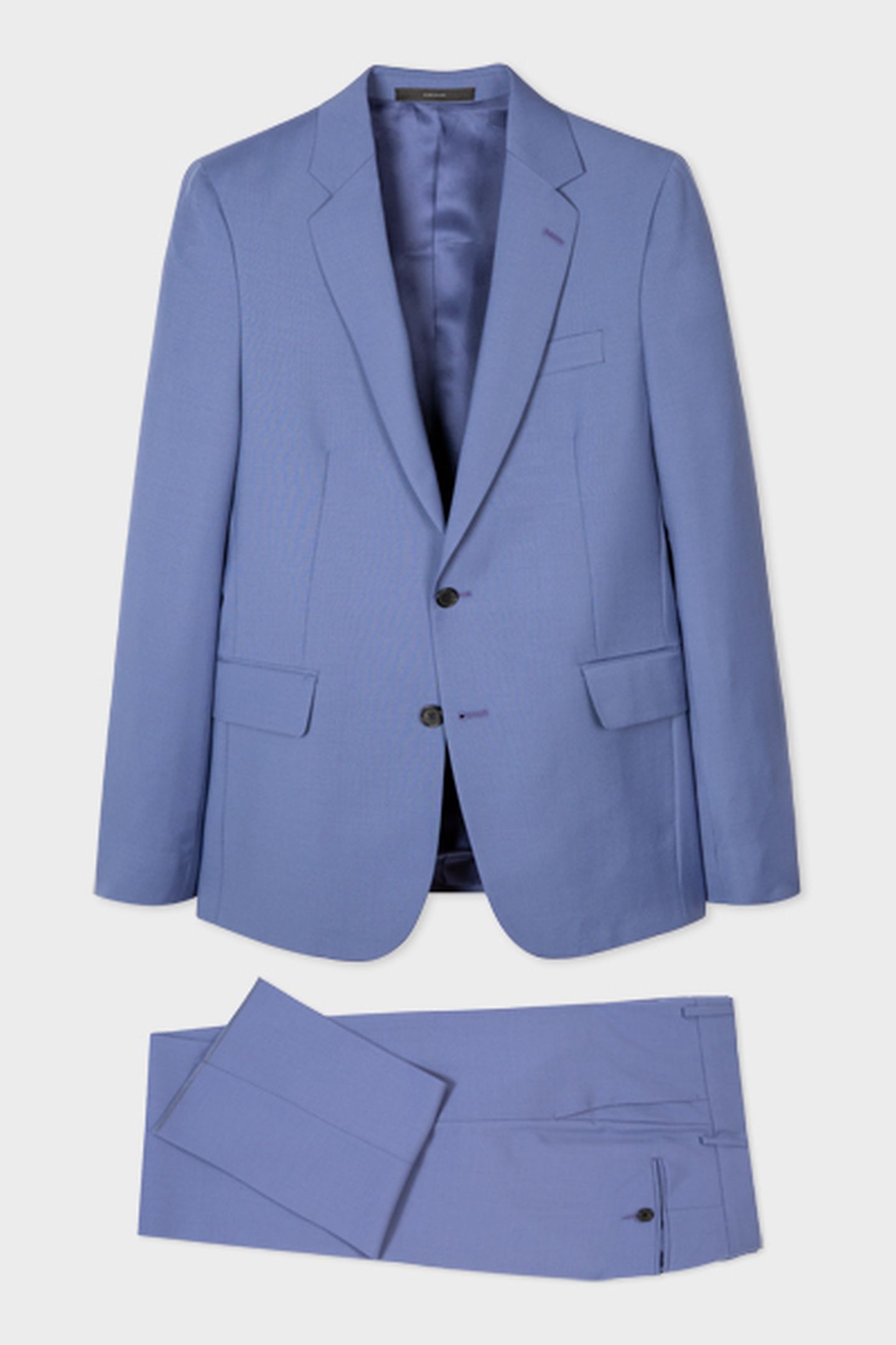 GENTS 2 BUTTON SUIT LIGHT PURPLE 4
