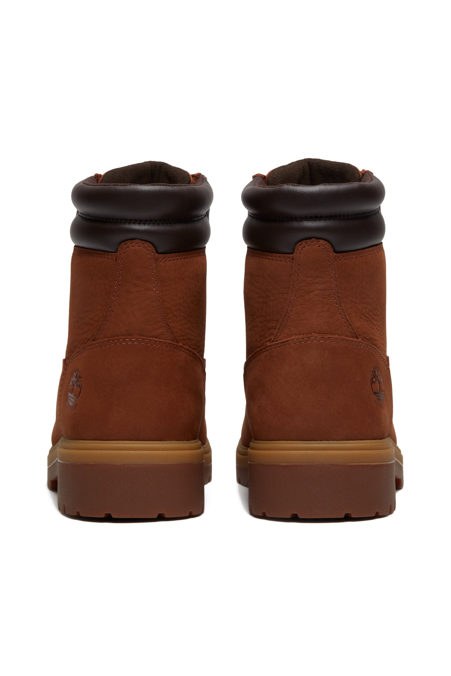 6 INCH LACE UP WATERPROOF BOOT RUST NUBUCK 4