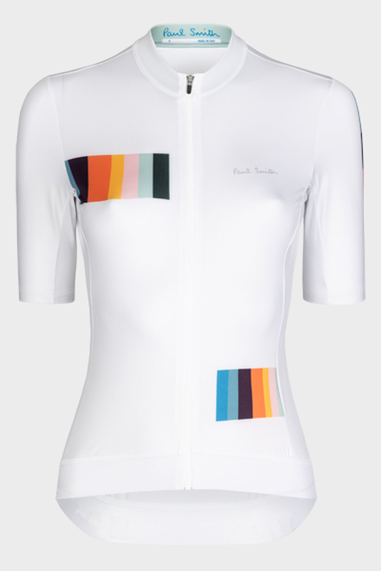 WOMENS CYCLE JERSEY S/S ARTIST BLOCK WHITE 2