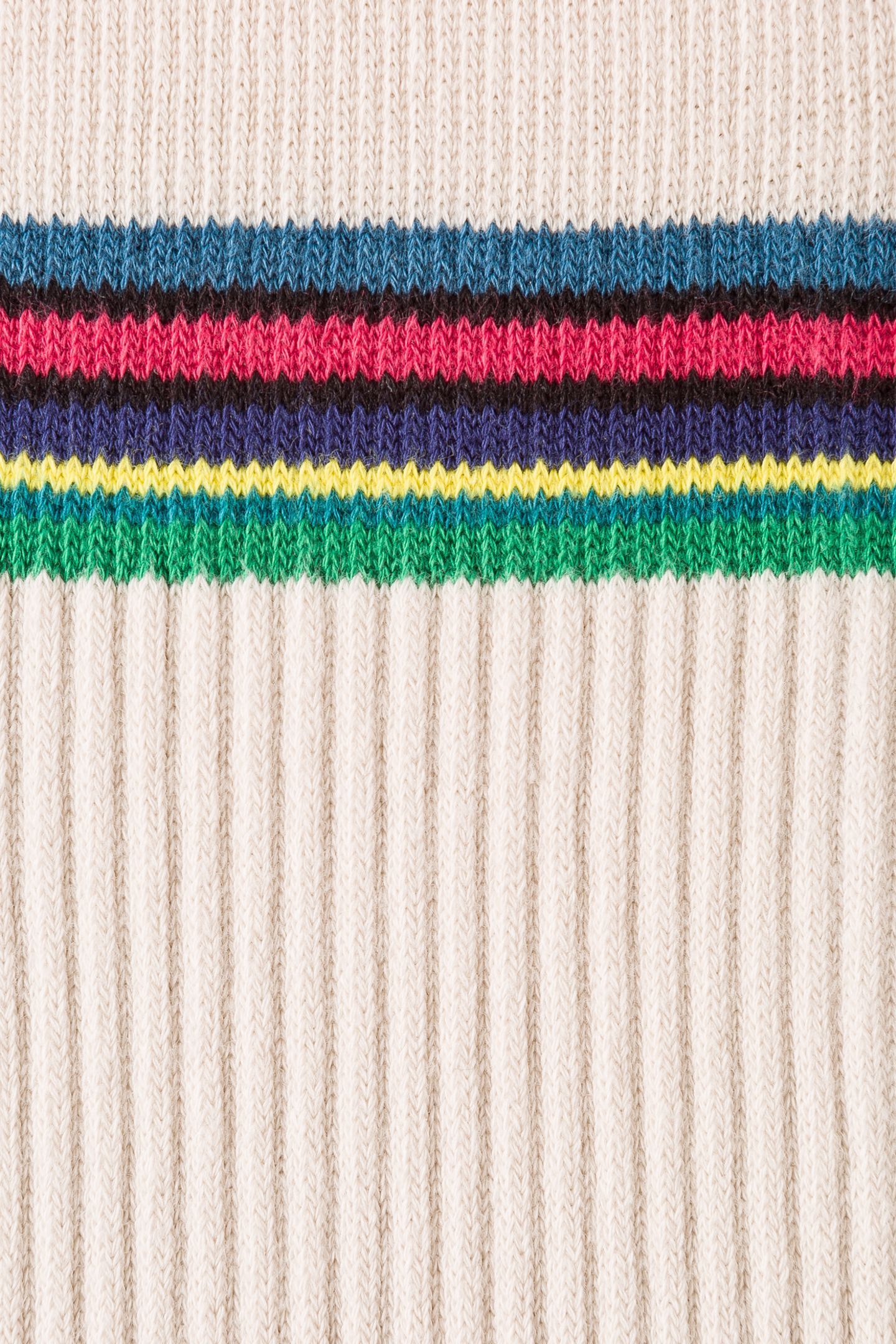 MEN SOCK DUO RIB OFF WHITE 3