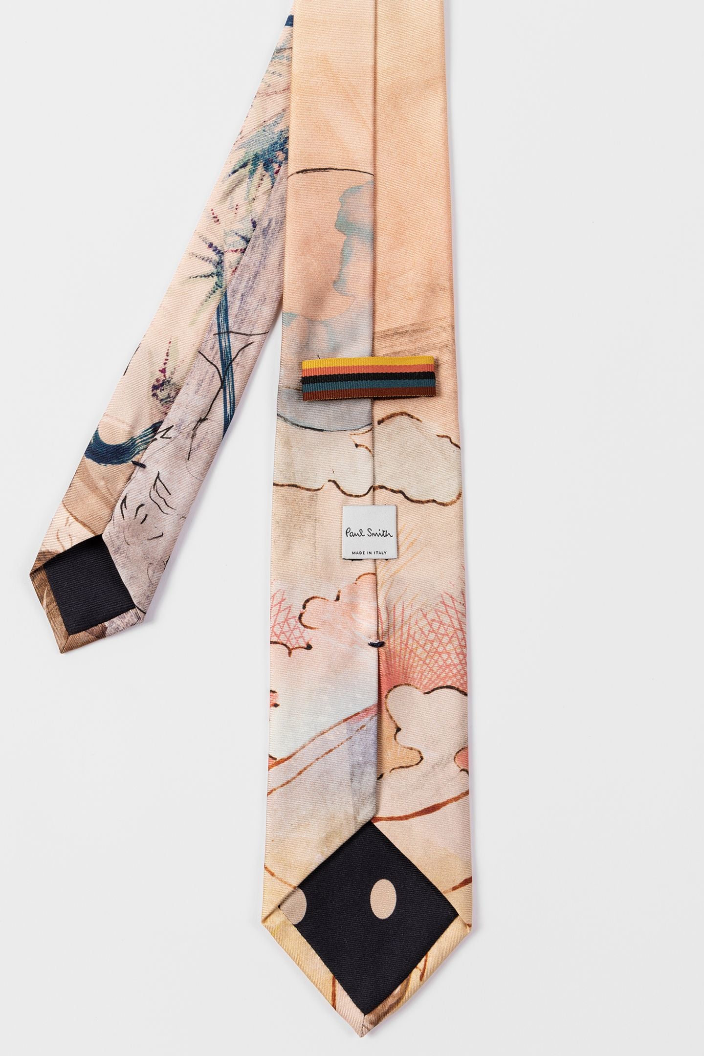 MEN TIE NARCISSUS ORANGE 4