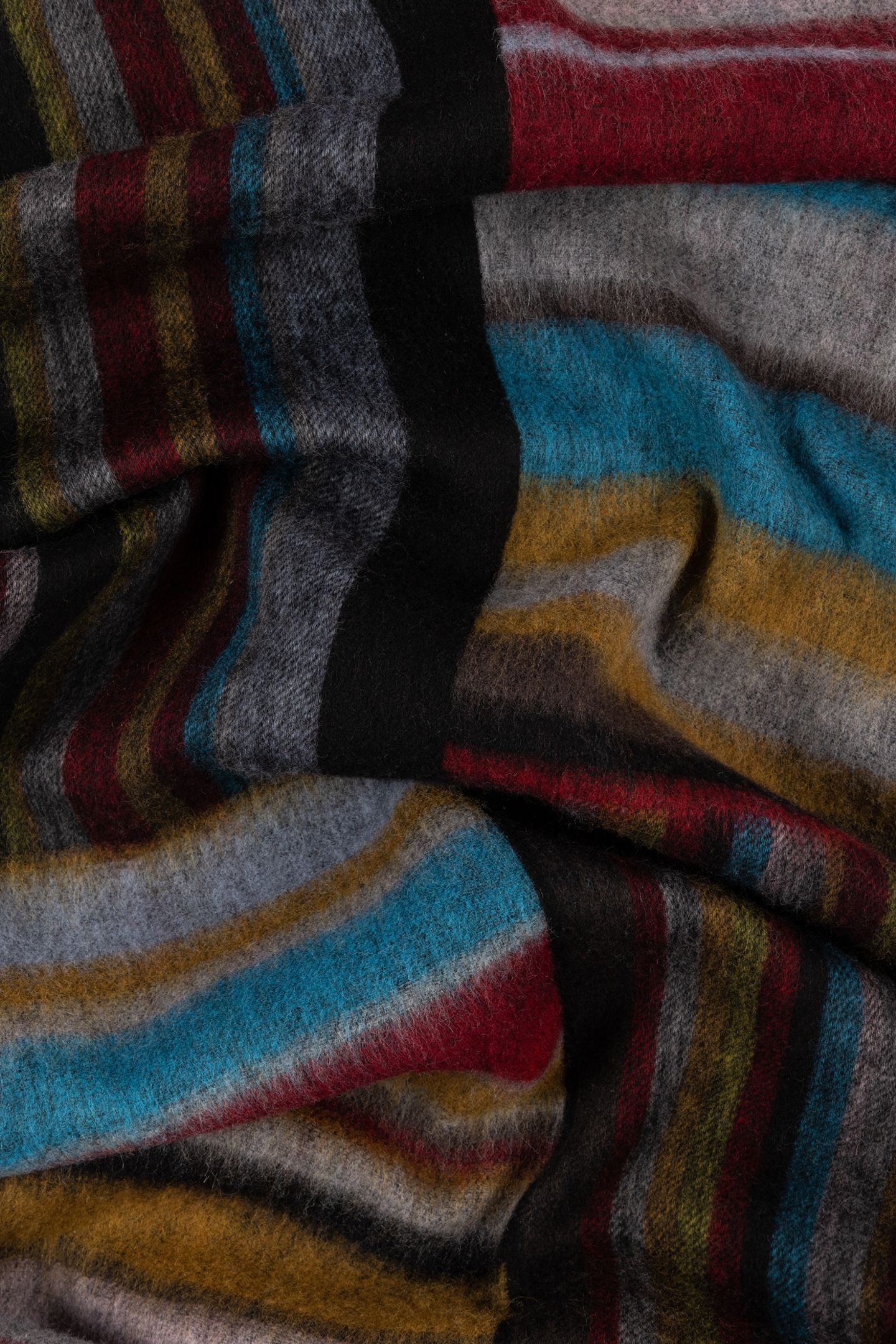 MEN SCARF SIGNATR MASH UP MULTI COLOURED 4