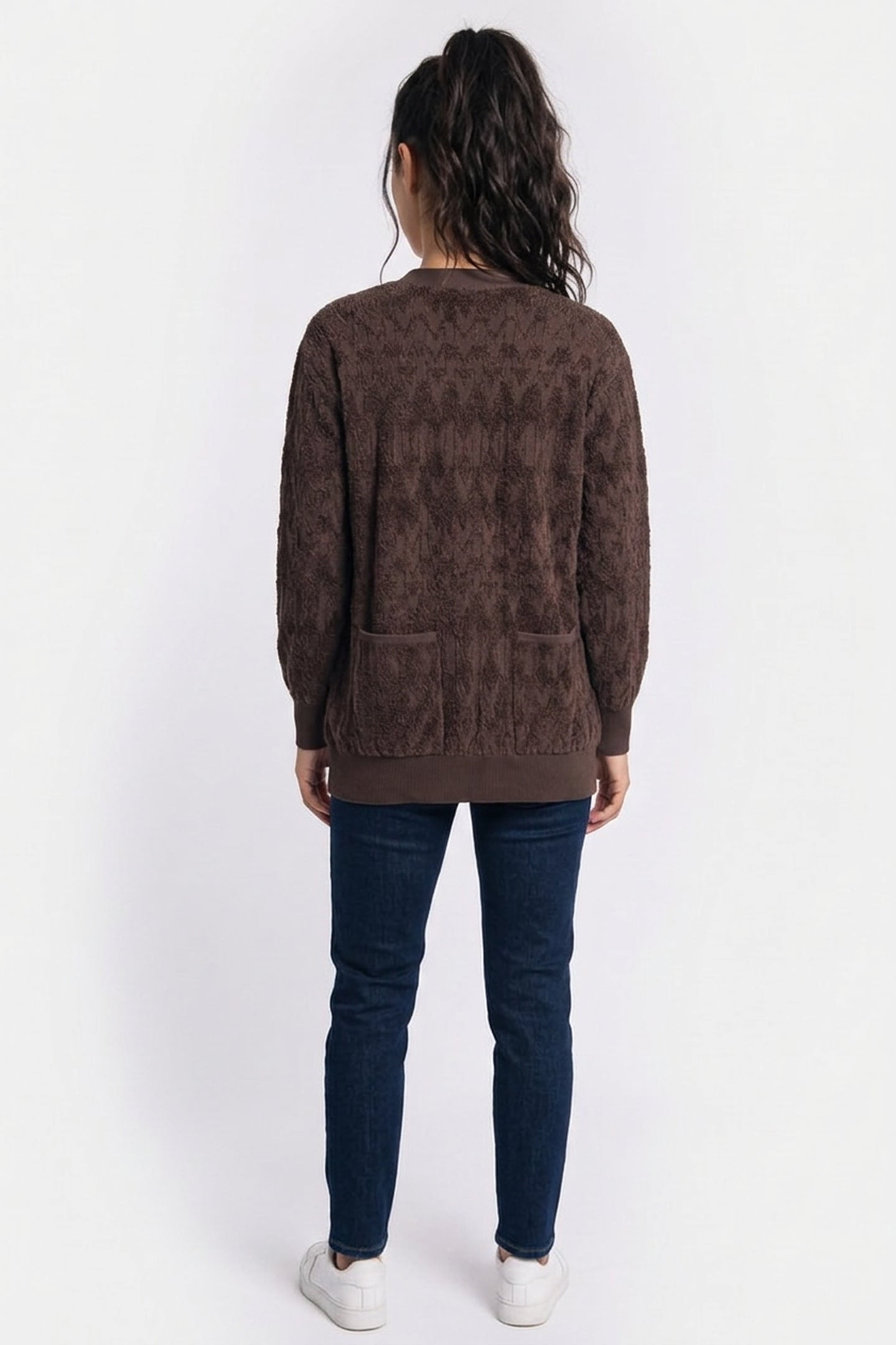 ADELE LOGO CHENILLE CHOCOLATE BROWNIE 2
