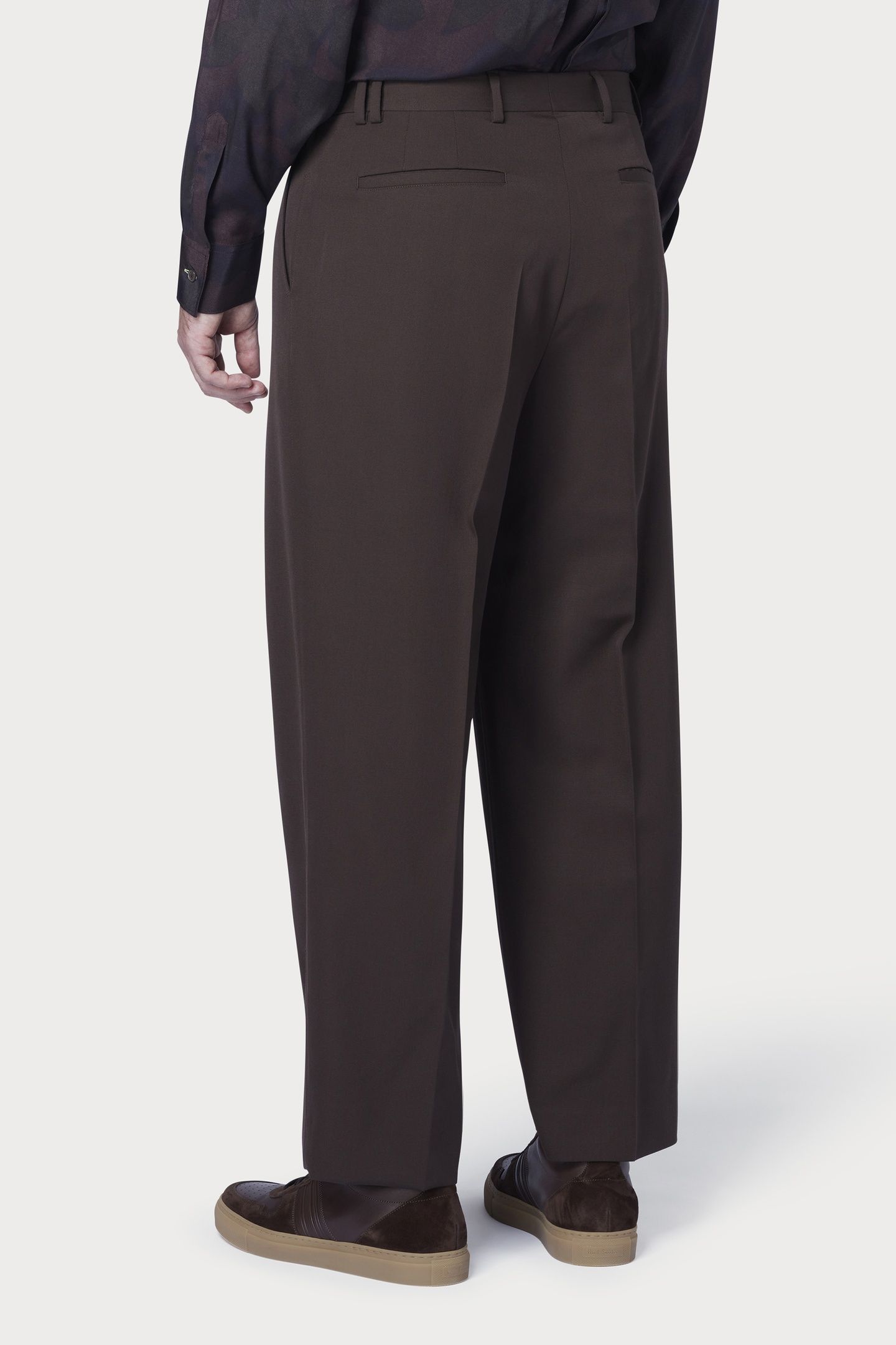 MENS TROUSER DARK BROWN 4