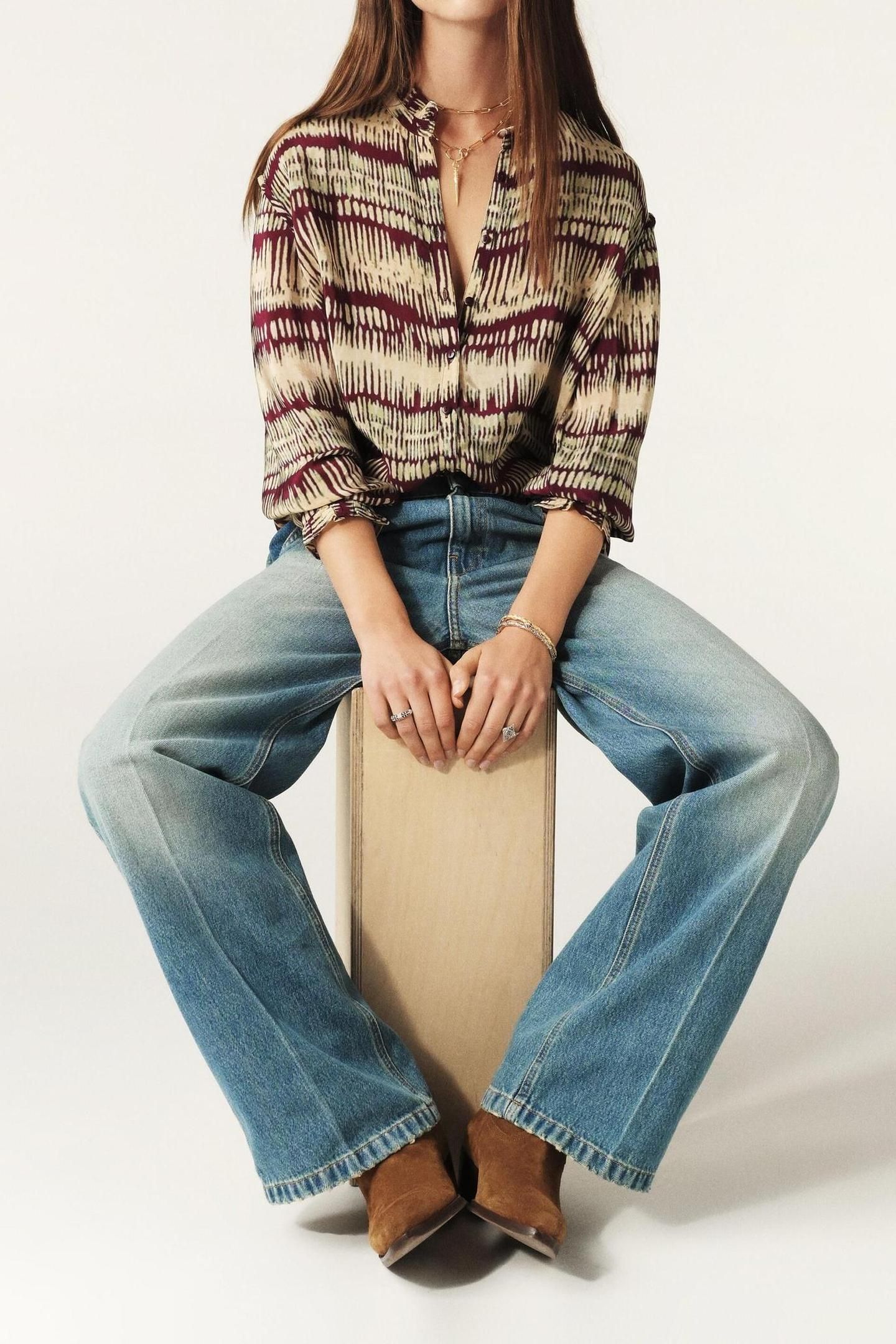 LONG SLEEVES SHIRT BORDEAUX 4