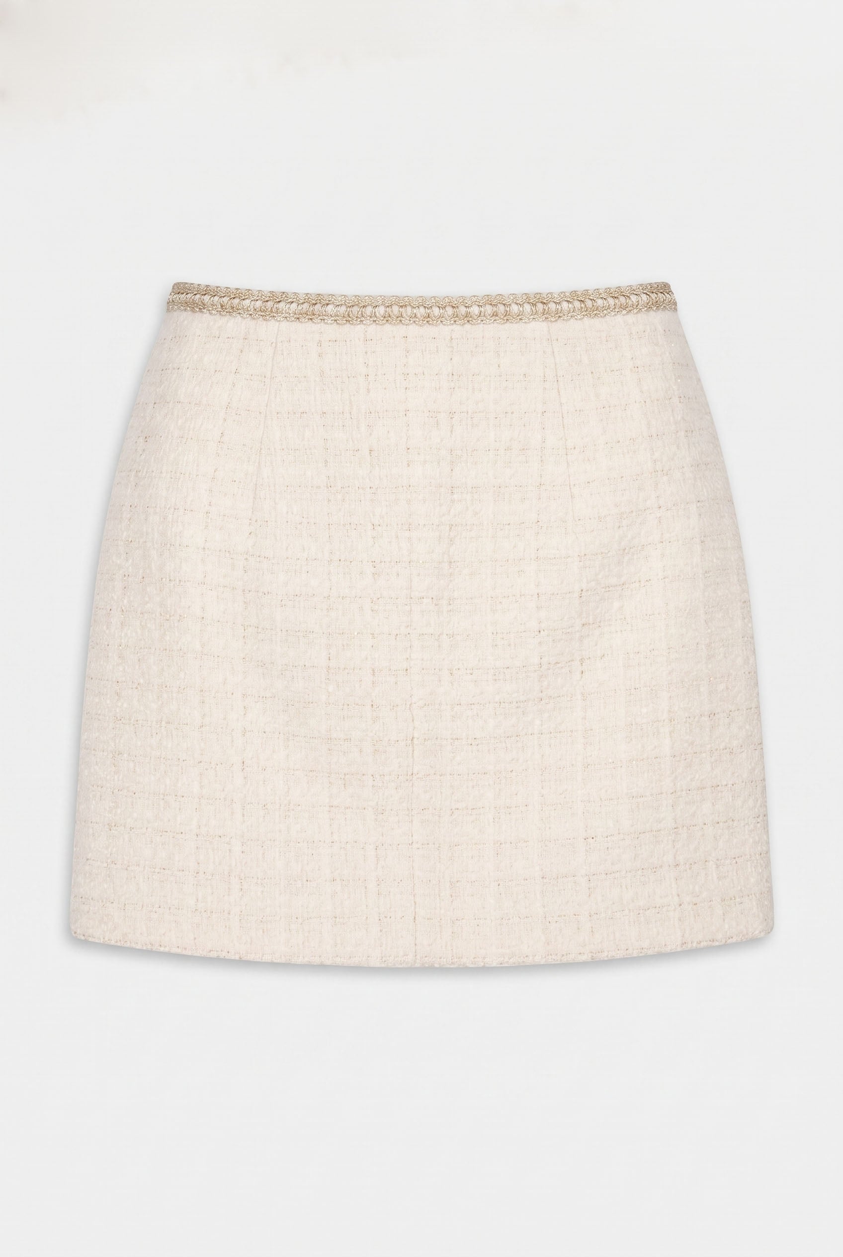 SUE MINI SKIRT MACADAMIA MULTI 3