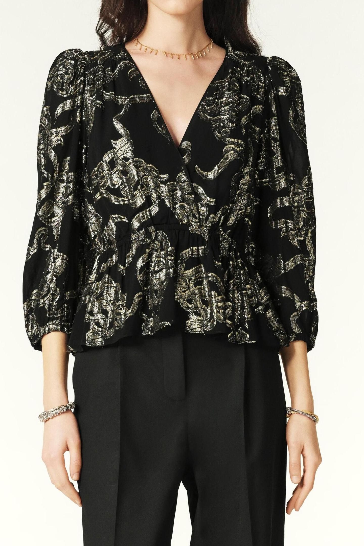 LONG SLEEVES TOP BLACK 1