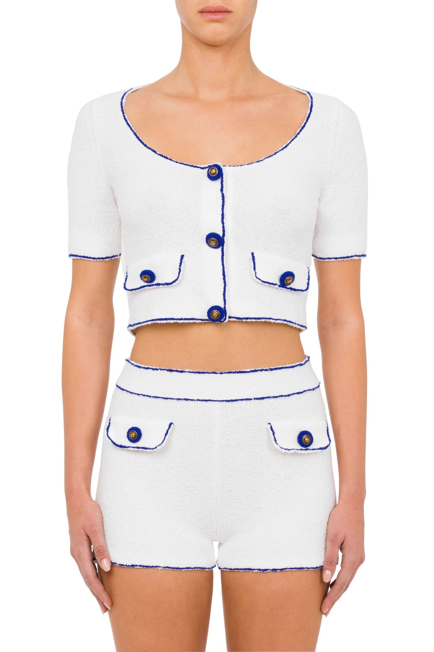 KNITTED JACKET WHITE 1