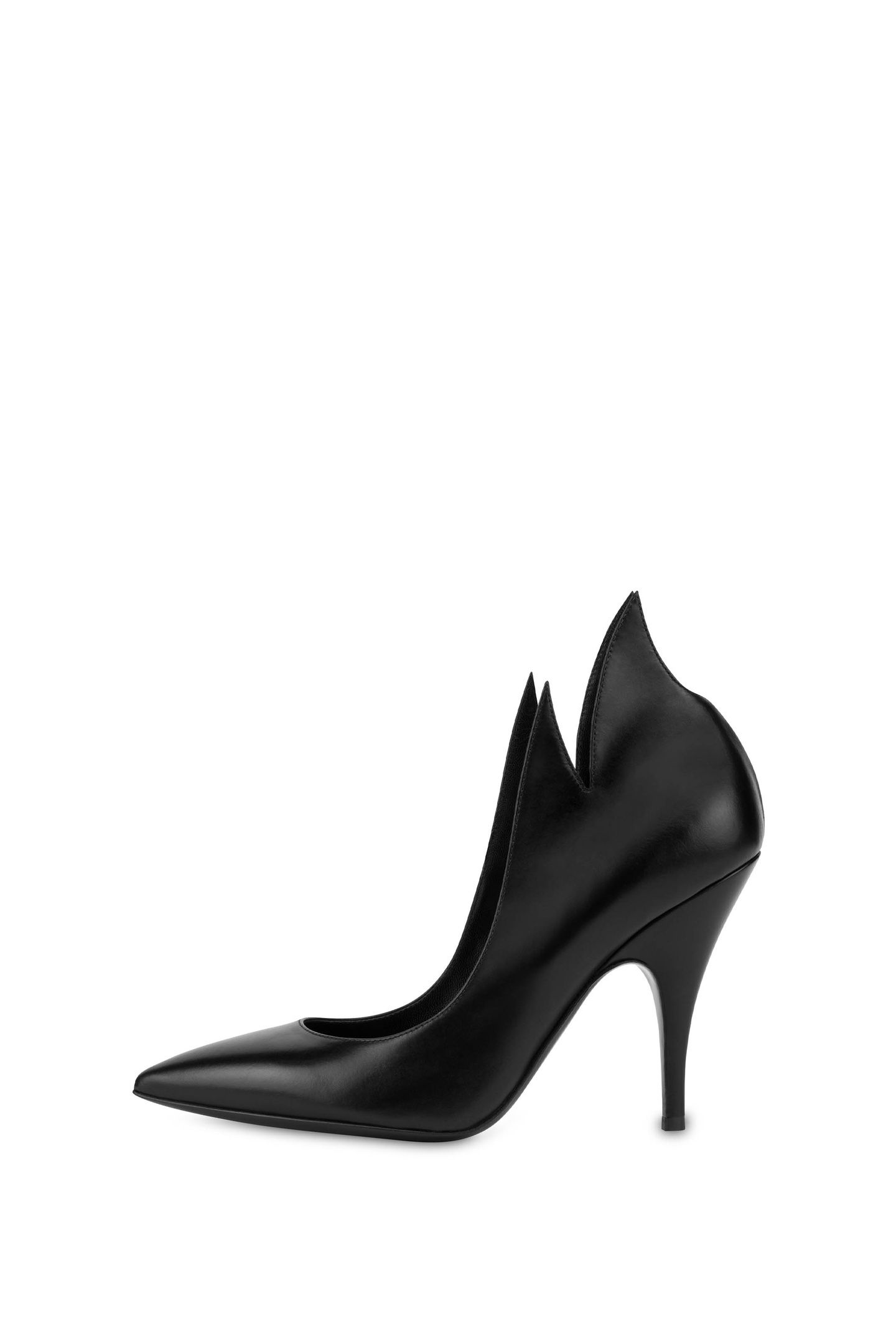 CALFSKIN PUMPS MOSCHINO X THE FLINTSTONES™ BLACK 1