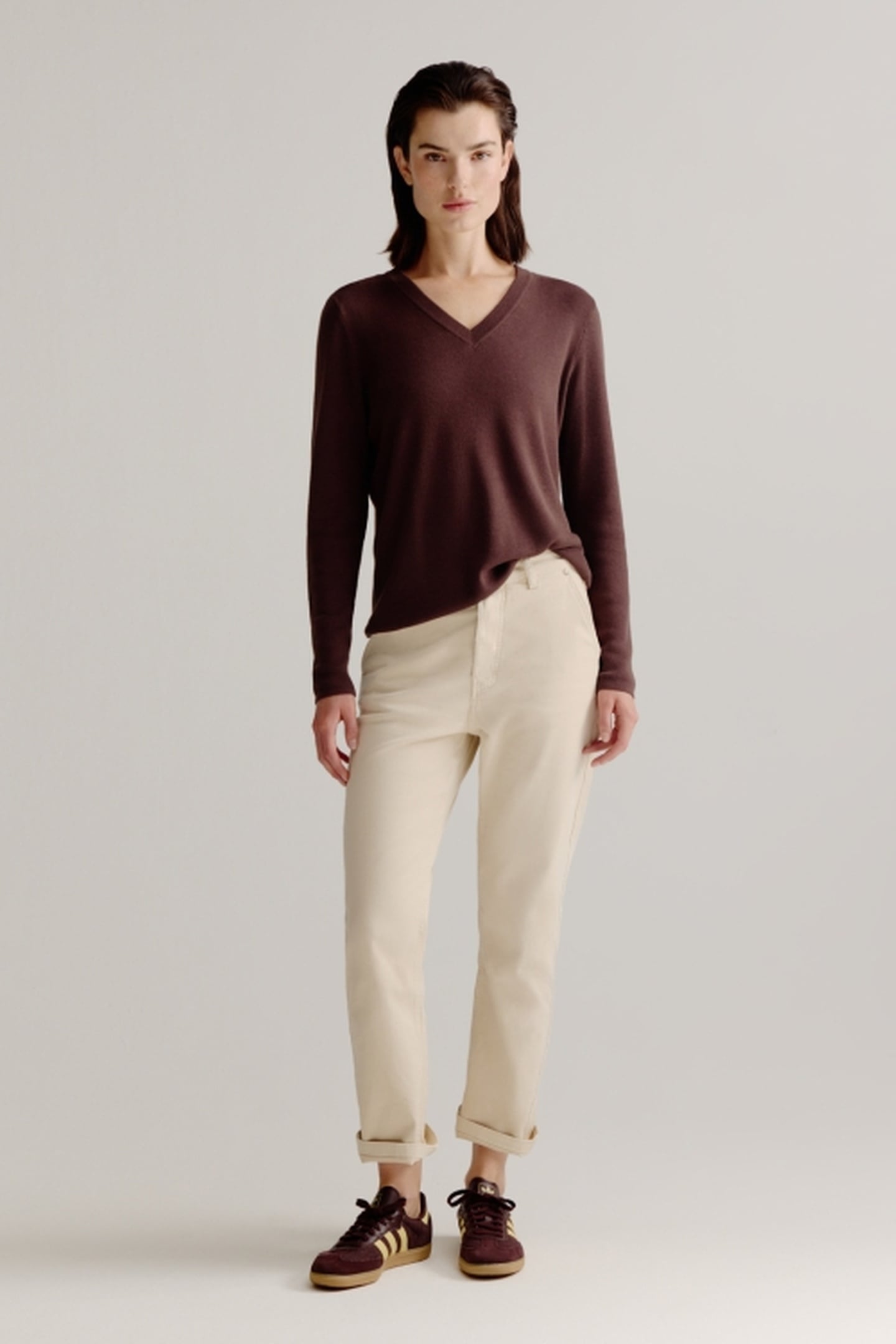ASTRID SWEATER BROWN 1