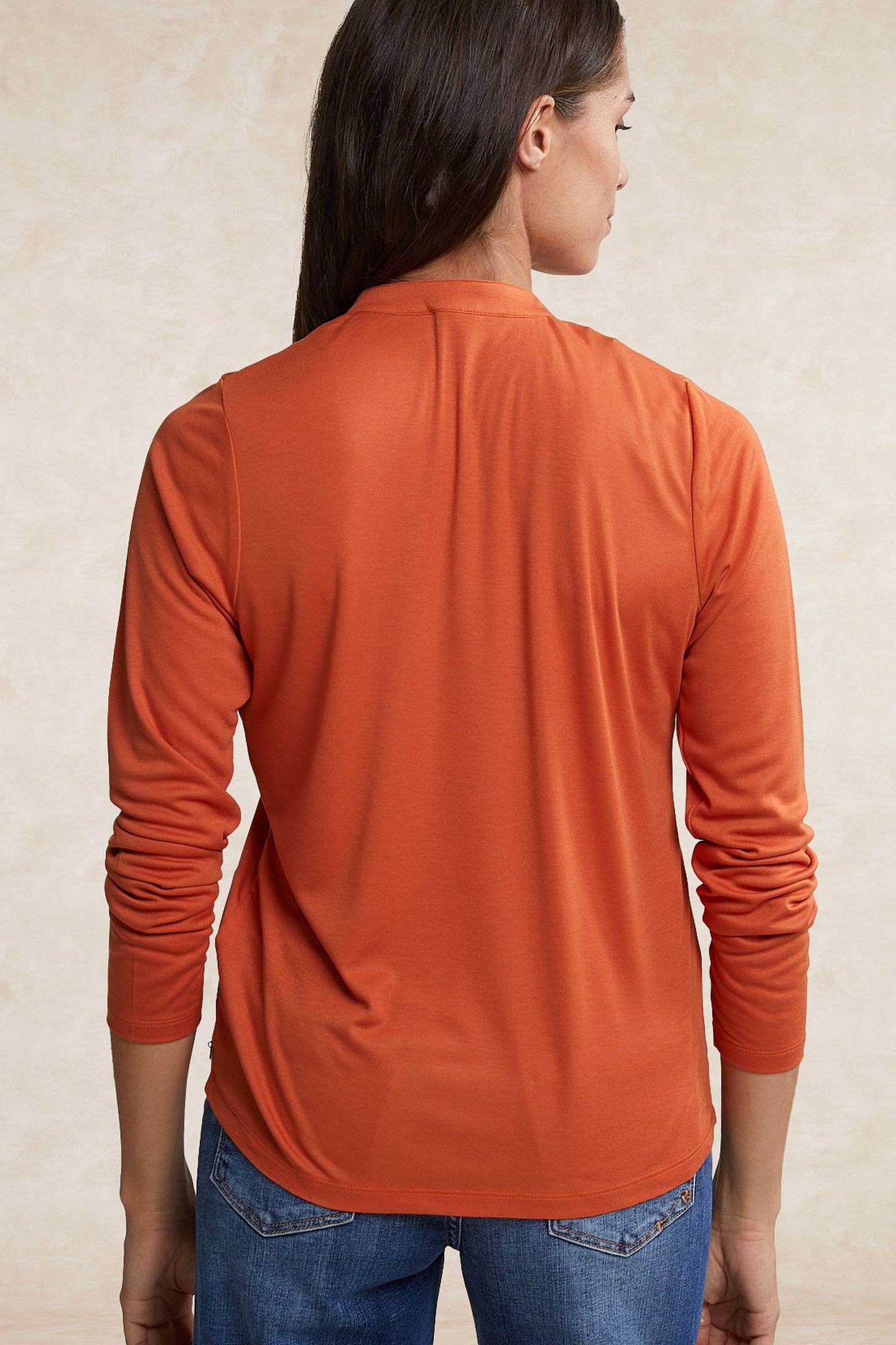 CLASSIC T-SHIRT LONG SLEEVES ORANGE 2