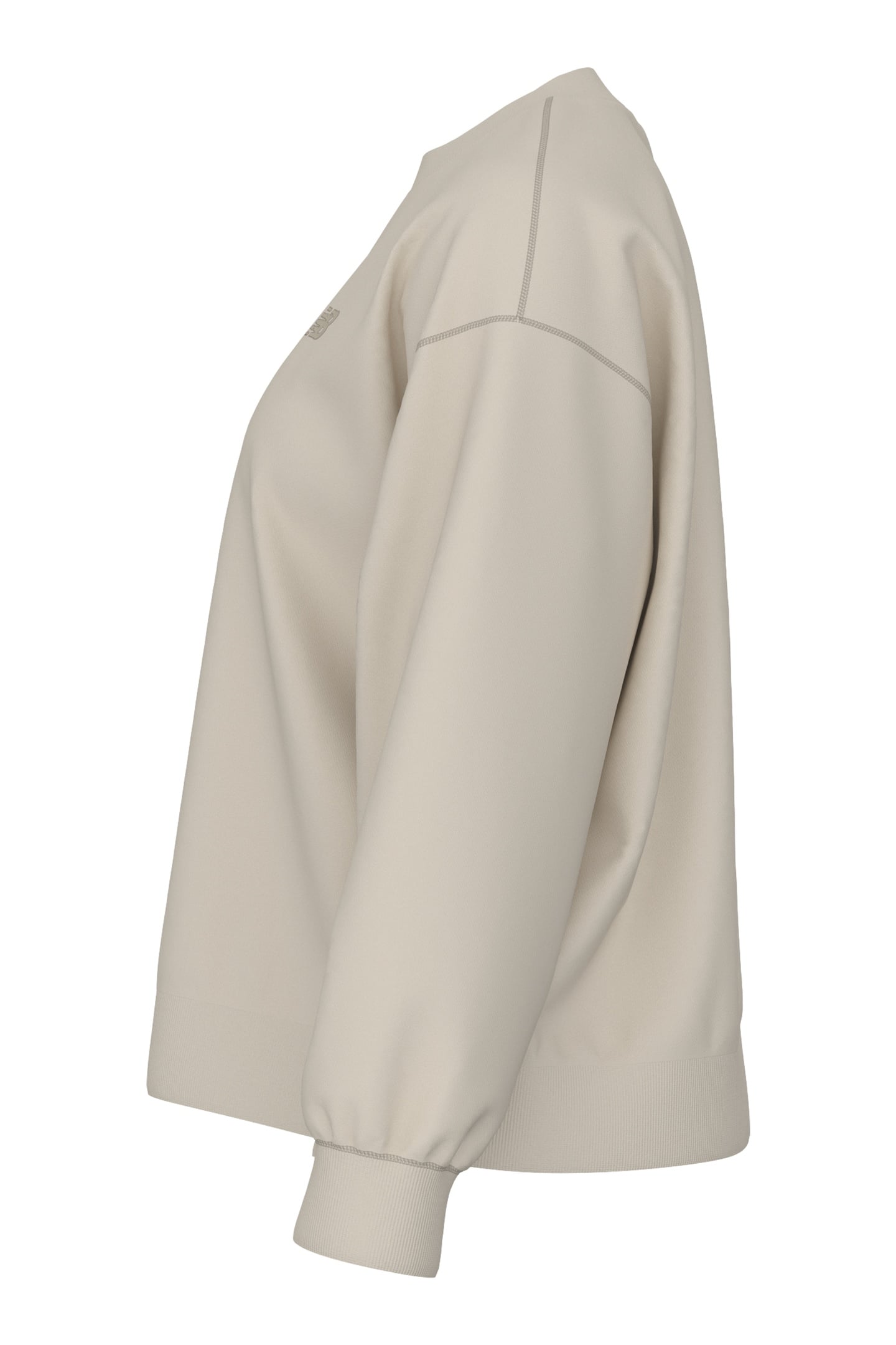 ATHLETICS FRENCH TERRY CREW LINEN 6