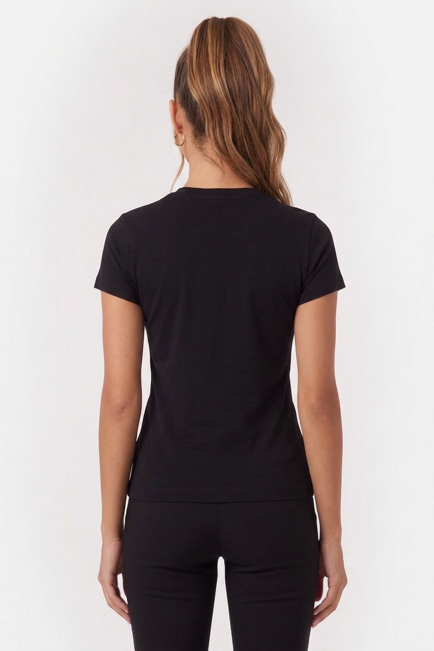 SS CN JACKIE TEE JET BLACK A996 2