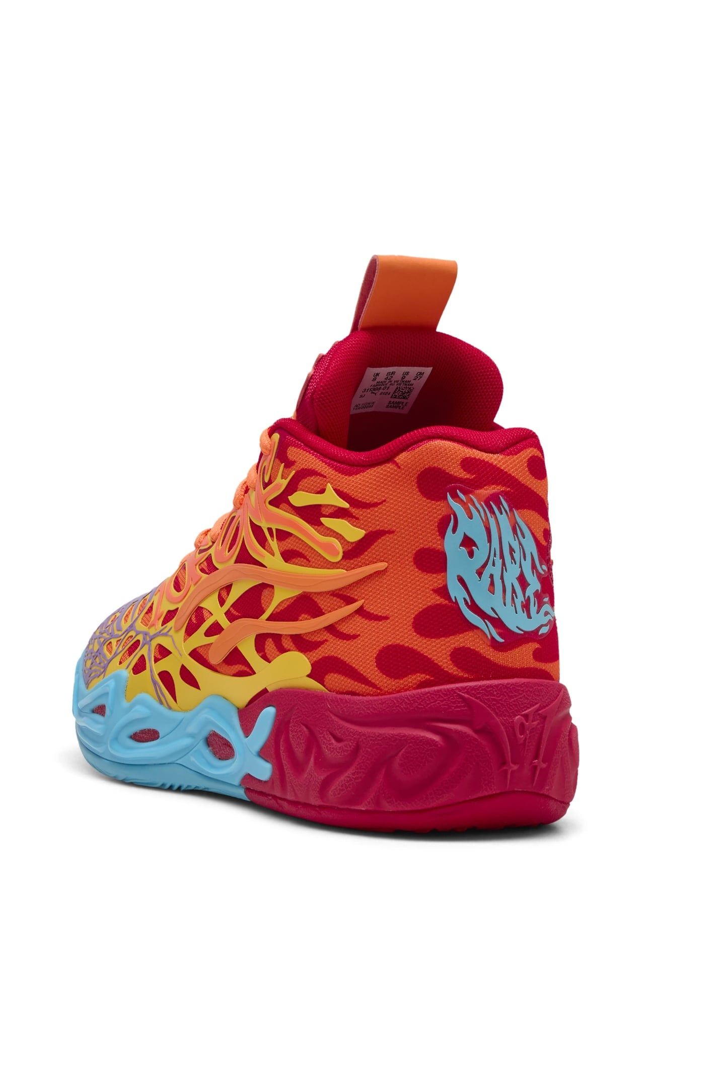 UNISEX MB.04 PHOENIX RED-ORANGE GLOW-FLURO ORANGE PES-PURPLE 6