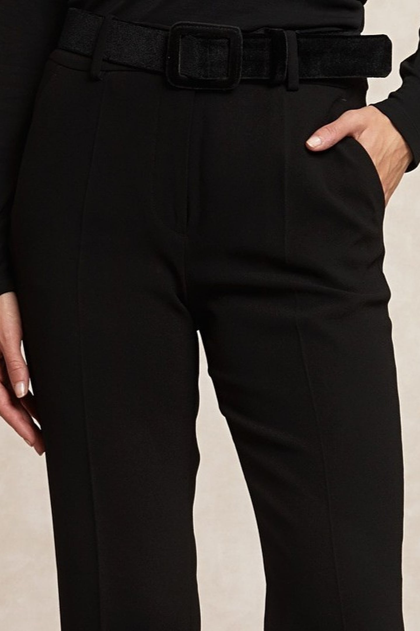 CLASSIC PANT CREPE BLACK 1