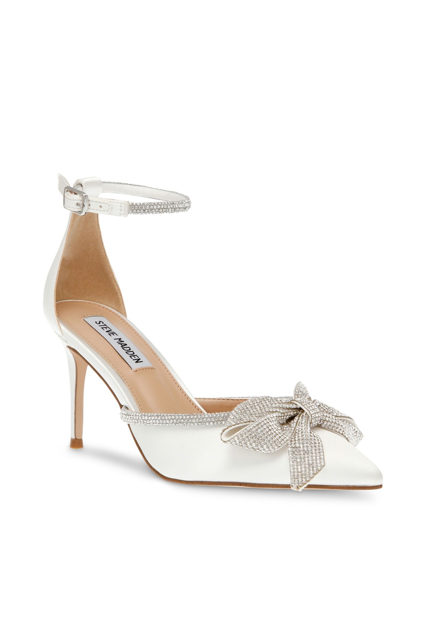 LUMIERE PUMPS IVORY SATIN 2